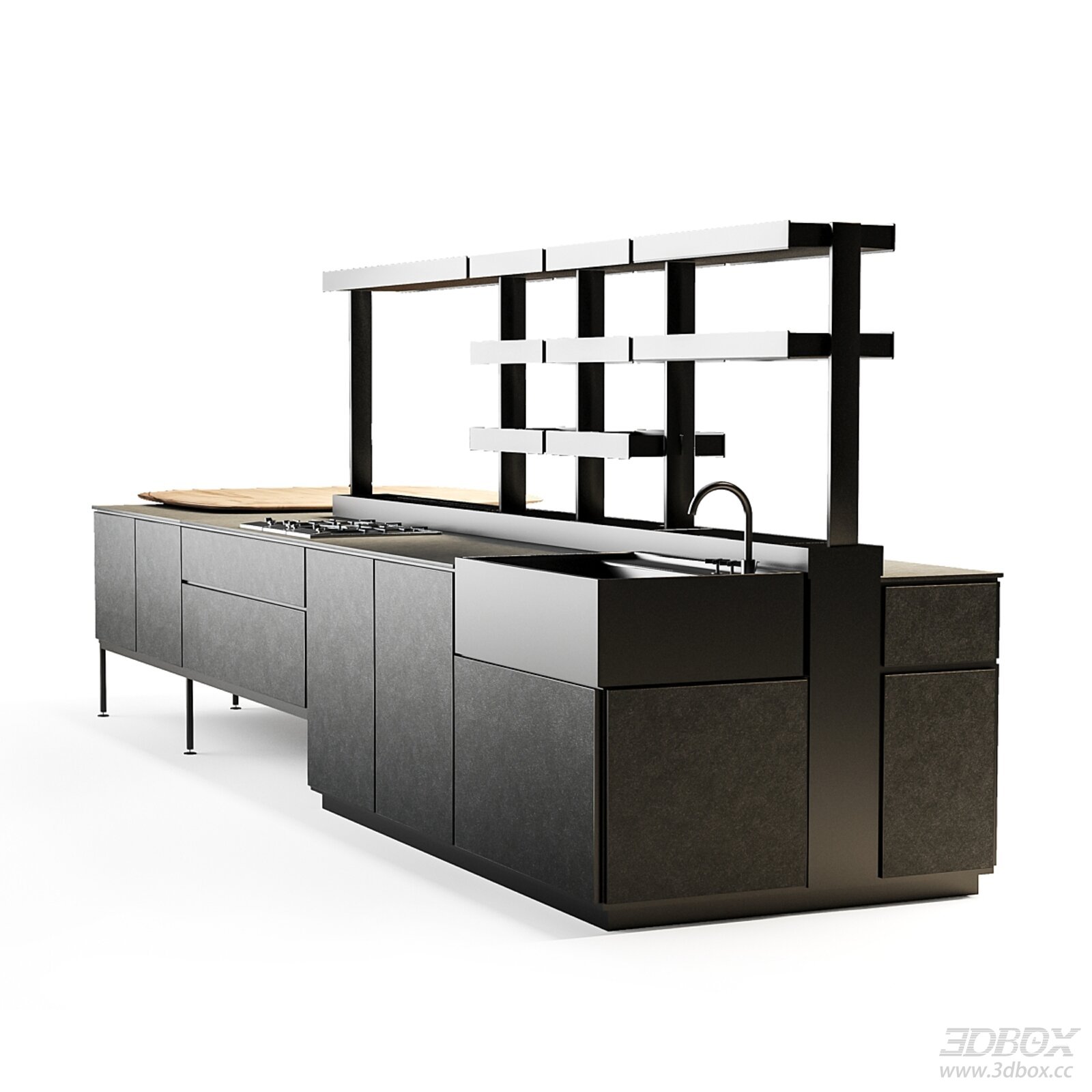Modern Bar Counter Model