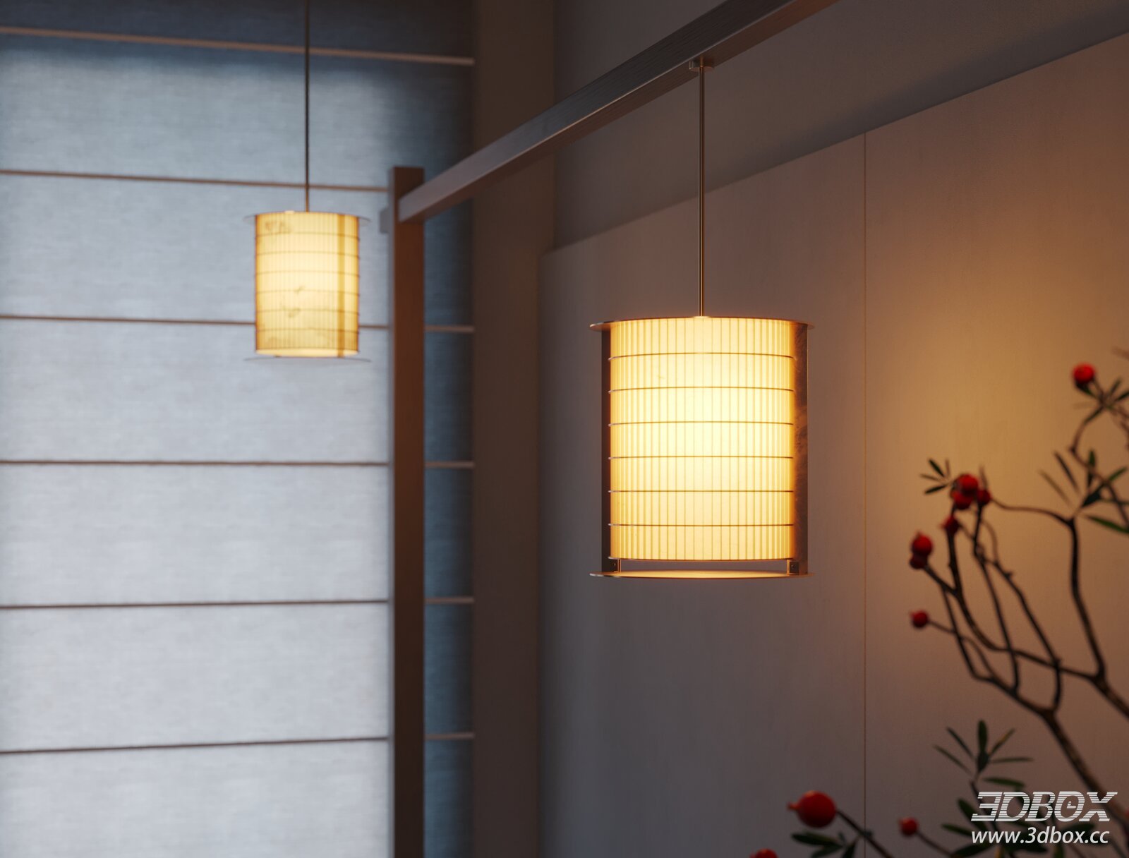 Modern Fabric Ceiling Pendant Lamp