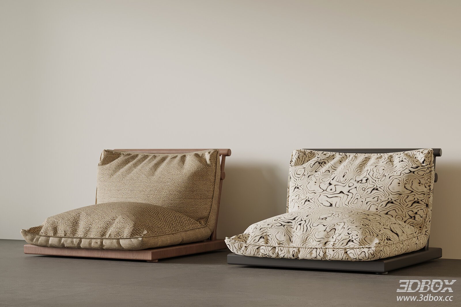 Modern Mid - Century Single Sofas