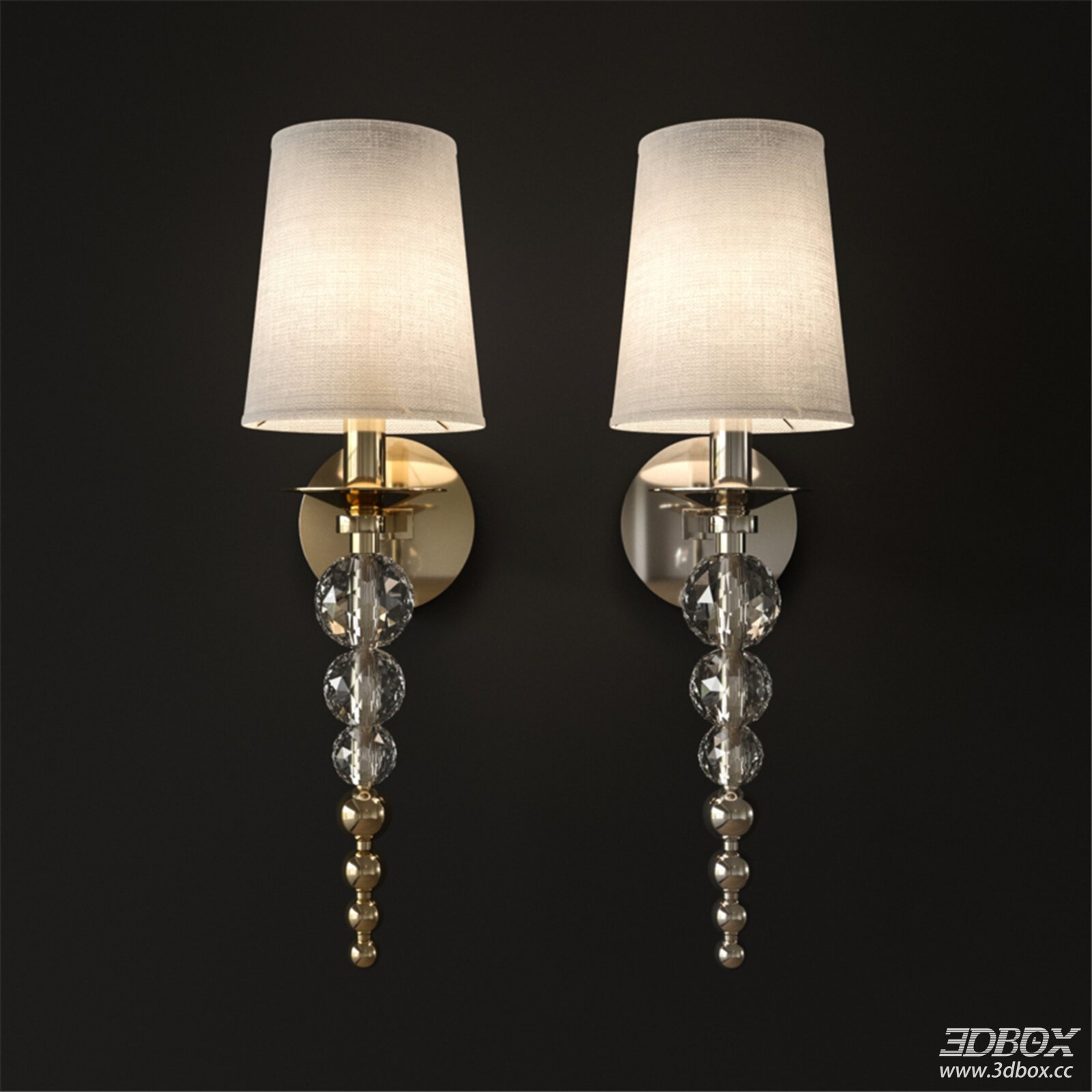 Persis 2300-AGB 2300-PN Wall Light