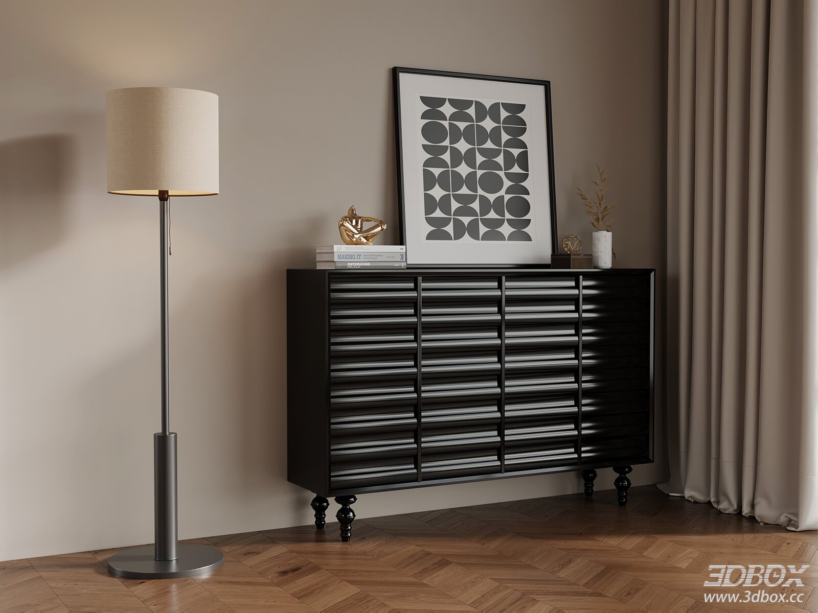 Modern Interior Scene