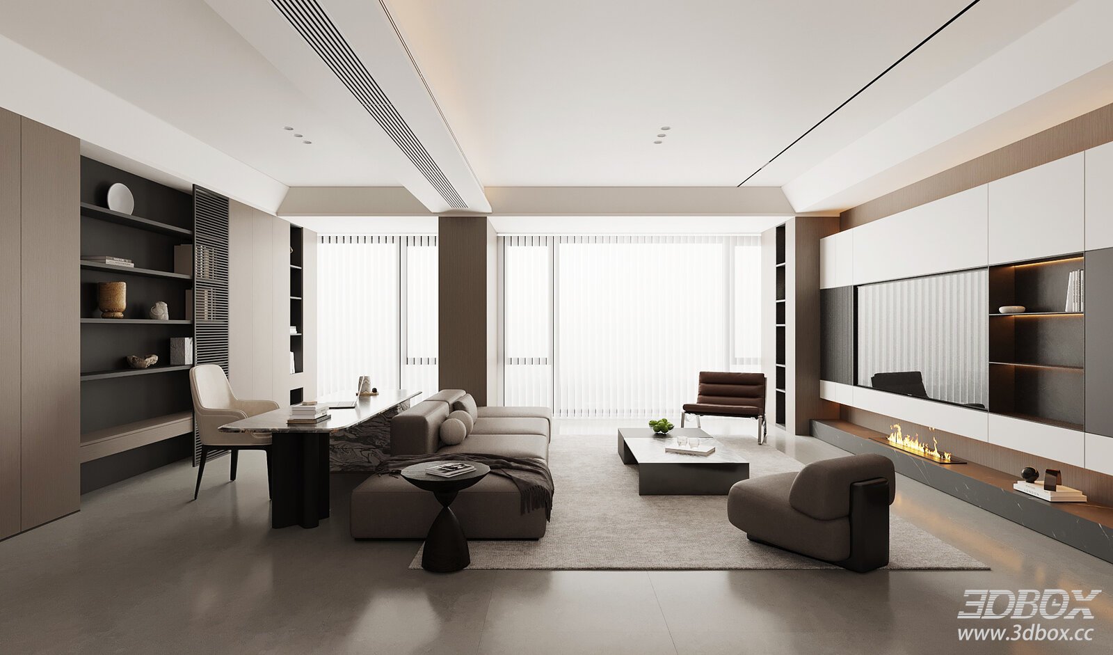 Modern Italian Style Living Room