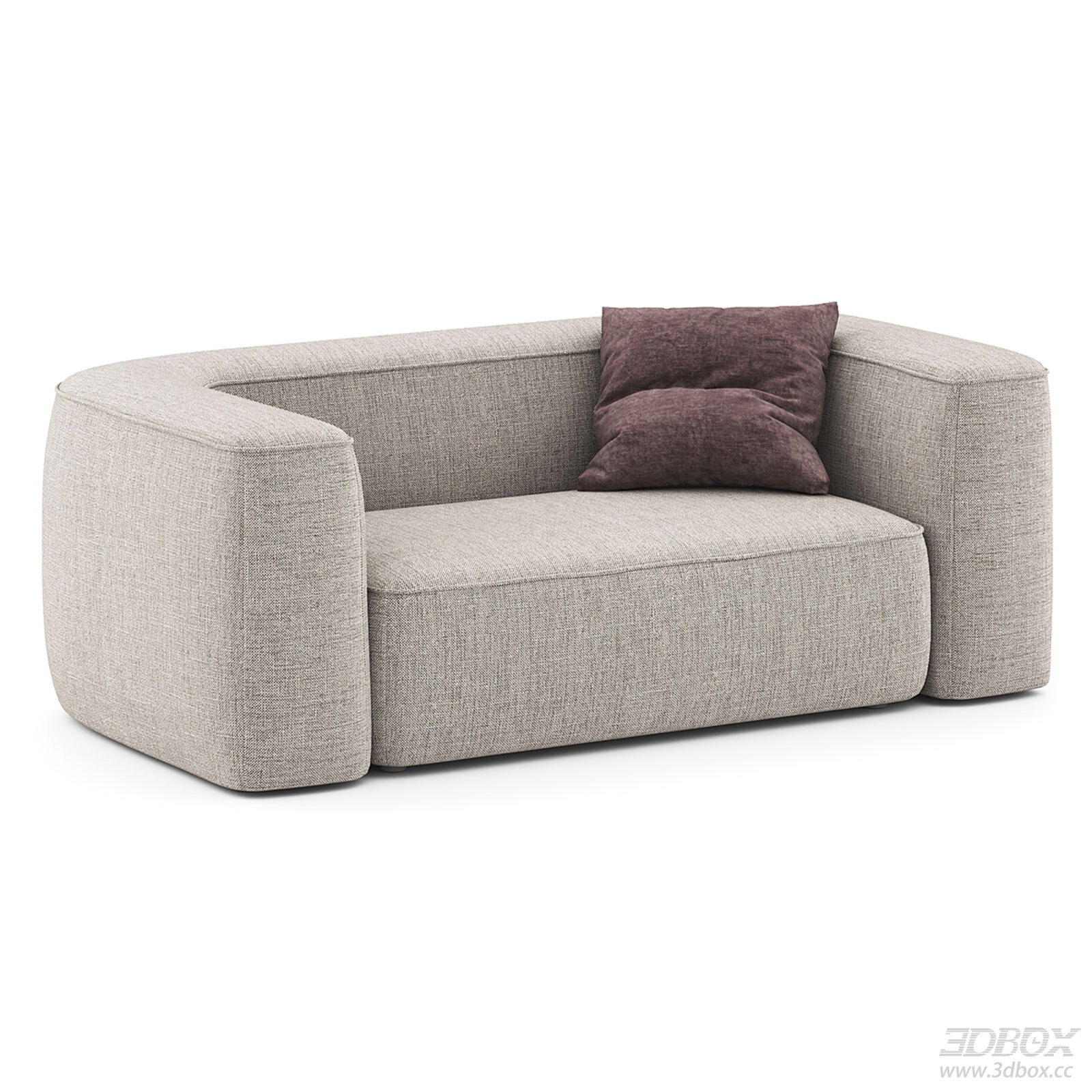 Modern Minimalist Two - seater Sofa