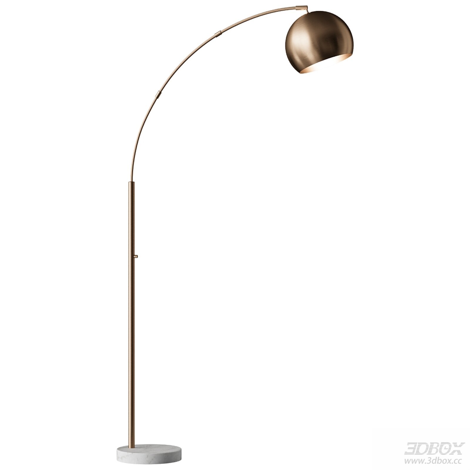 Pottery Barn Nella Metal Arc Floor Lamp