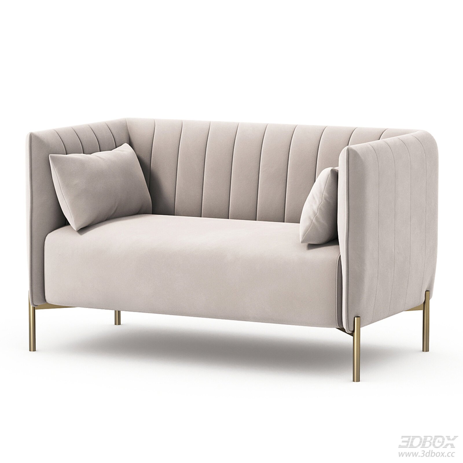 Modern Minimalist Two - seater Sofa