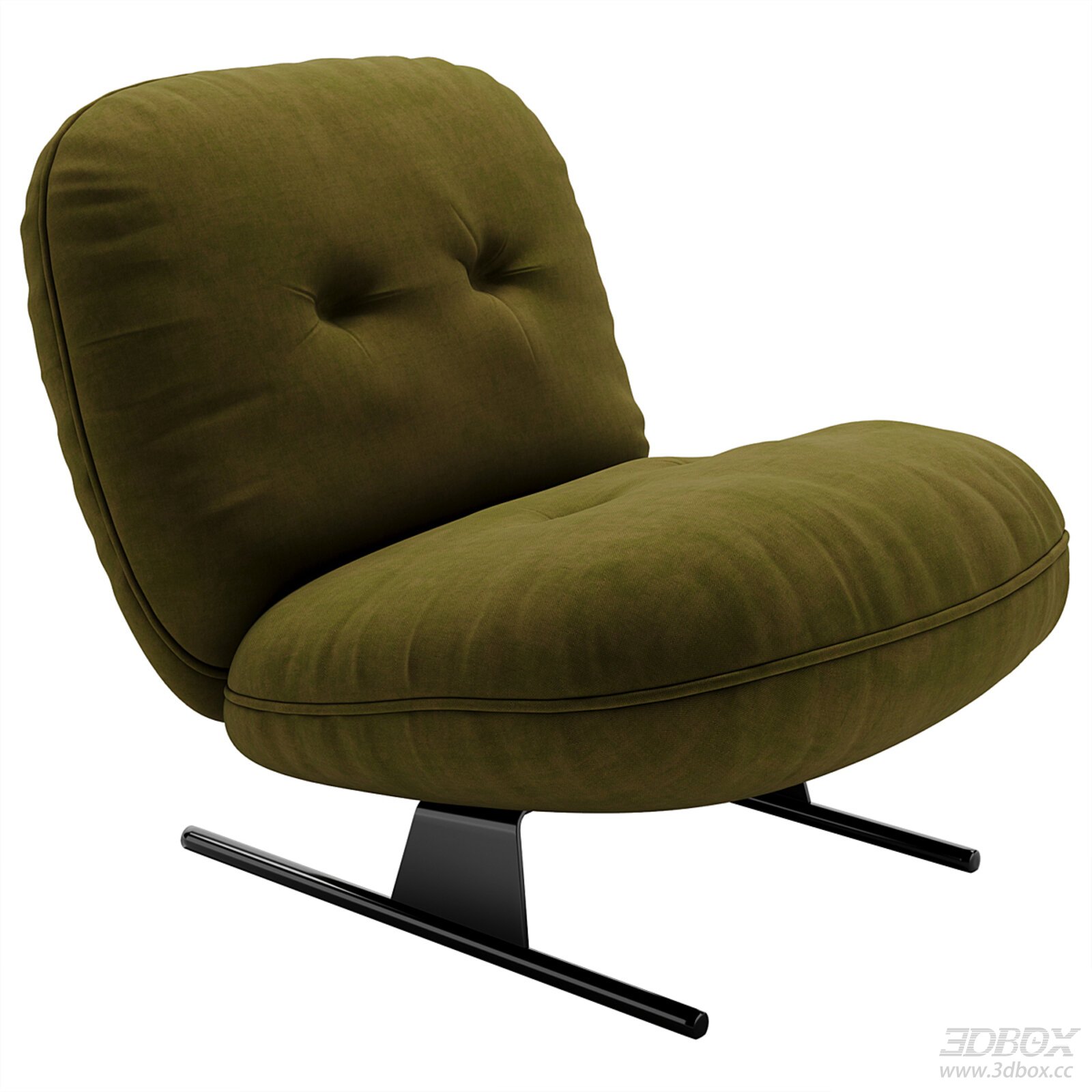 Minotti Modern Lounge Armchair