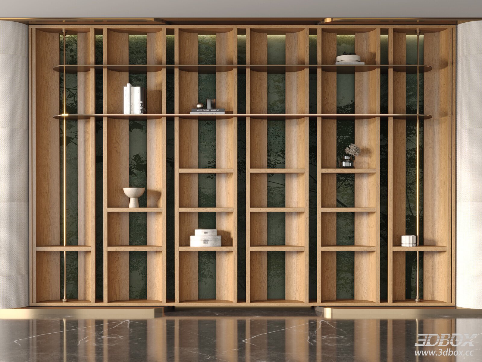 Solid Wood Decorative Shelf