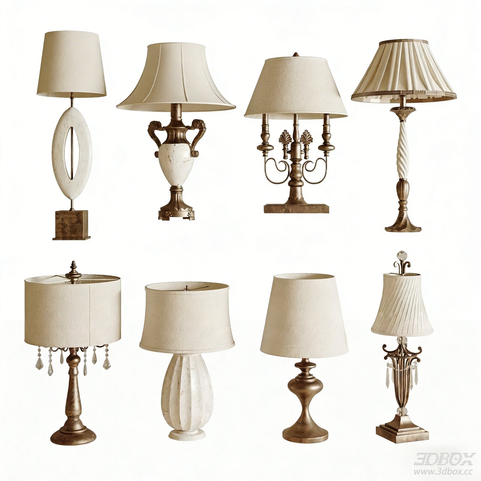 American Vintage Table Lamps