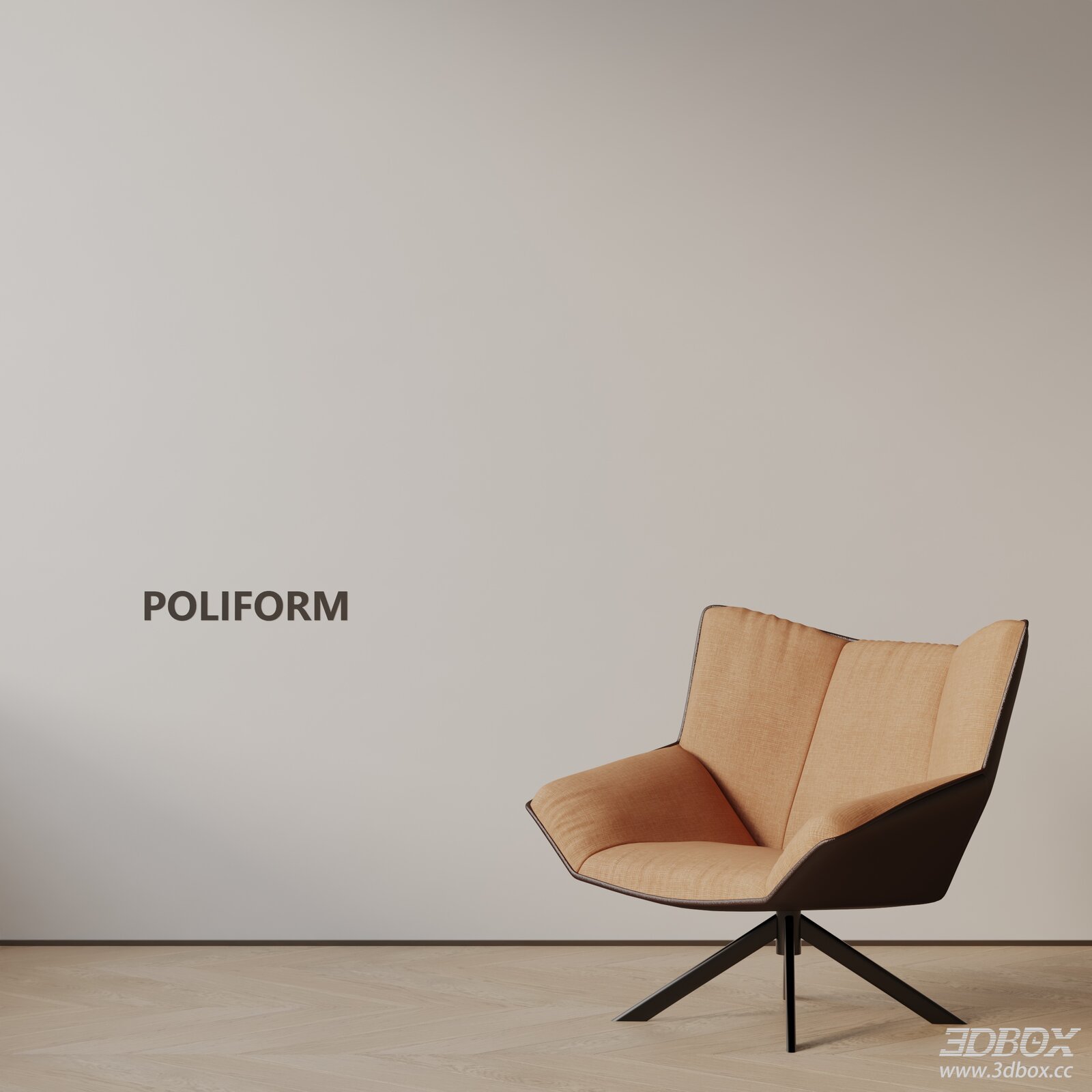 Modern Lounge Armchair