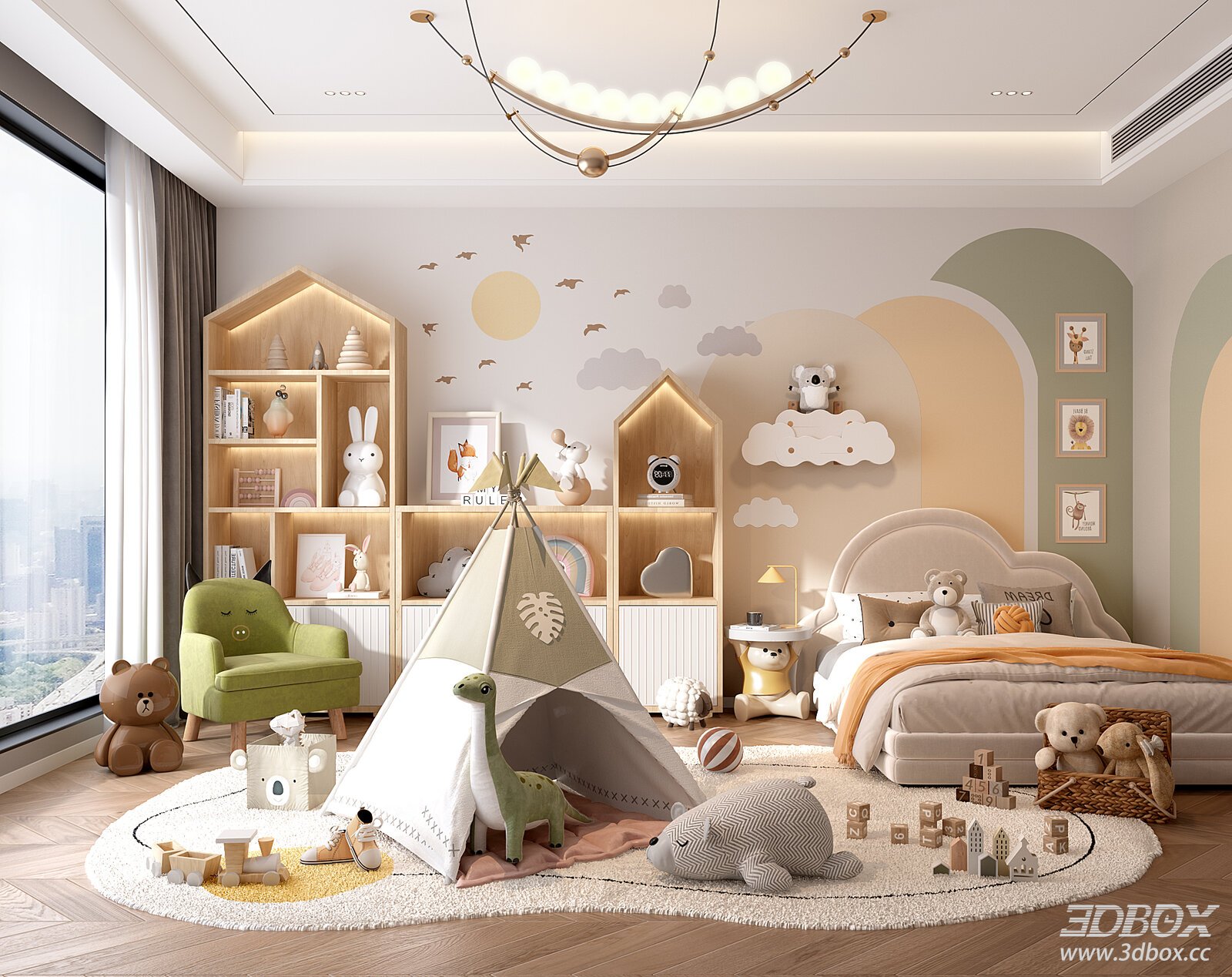 Modern Interior Scene
