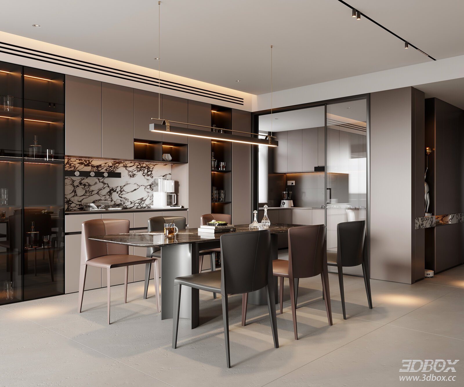 Modern Italian Dining Room