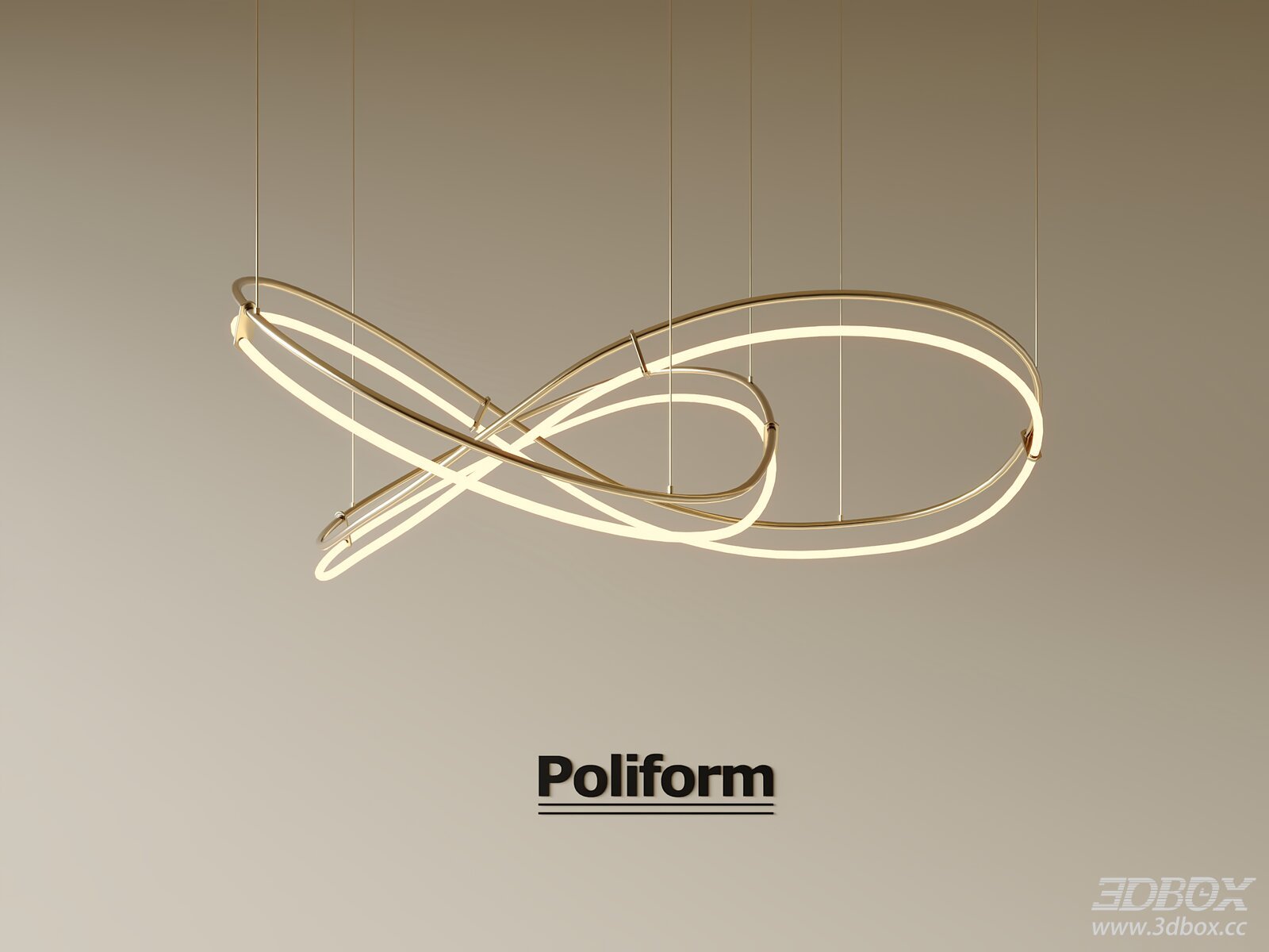 Modern Suspension Chandelier