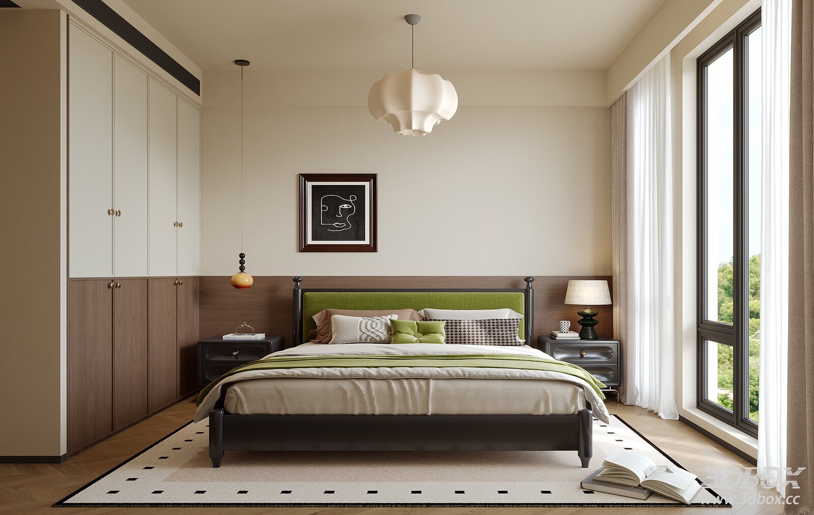Mid - century Modern Bedroom