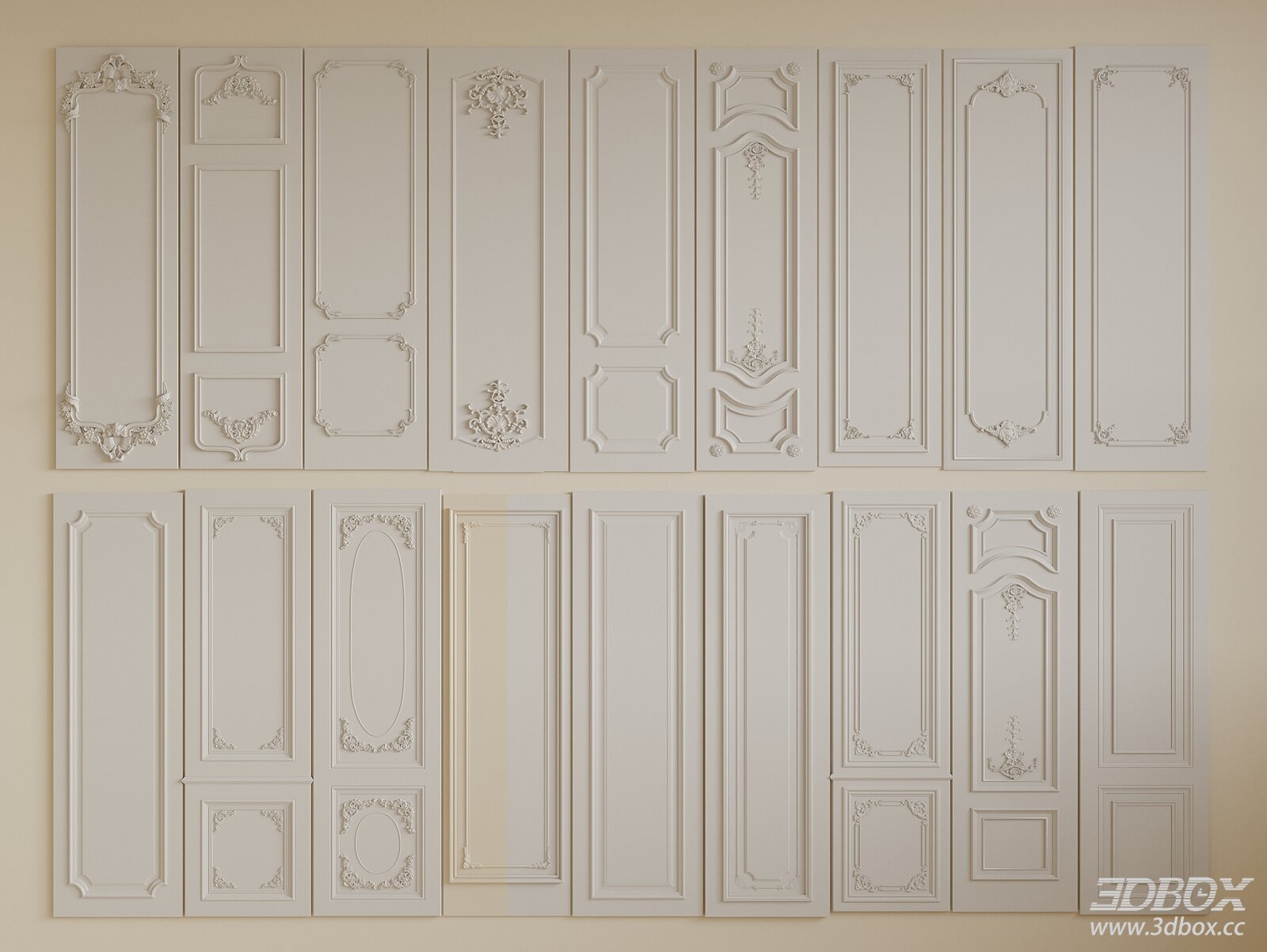 French and European Style Wainscoting