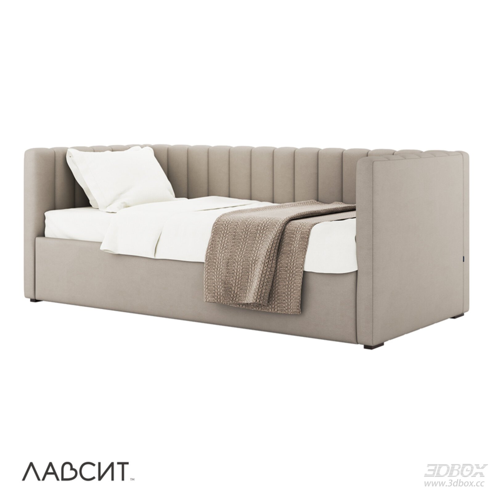 Modern Sofa Bed with Upholstered Design
