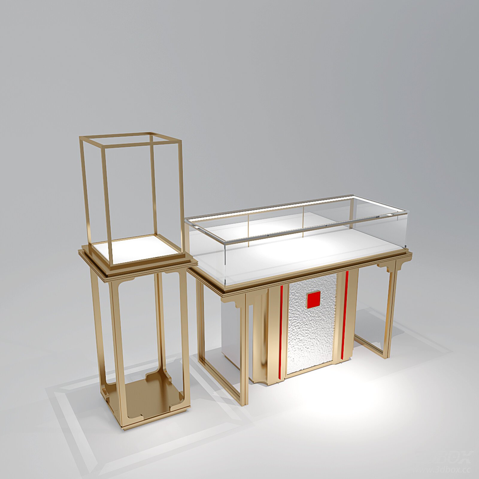 Elegant Jewelry Display Cabinet