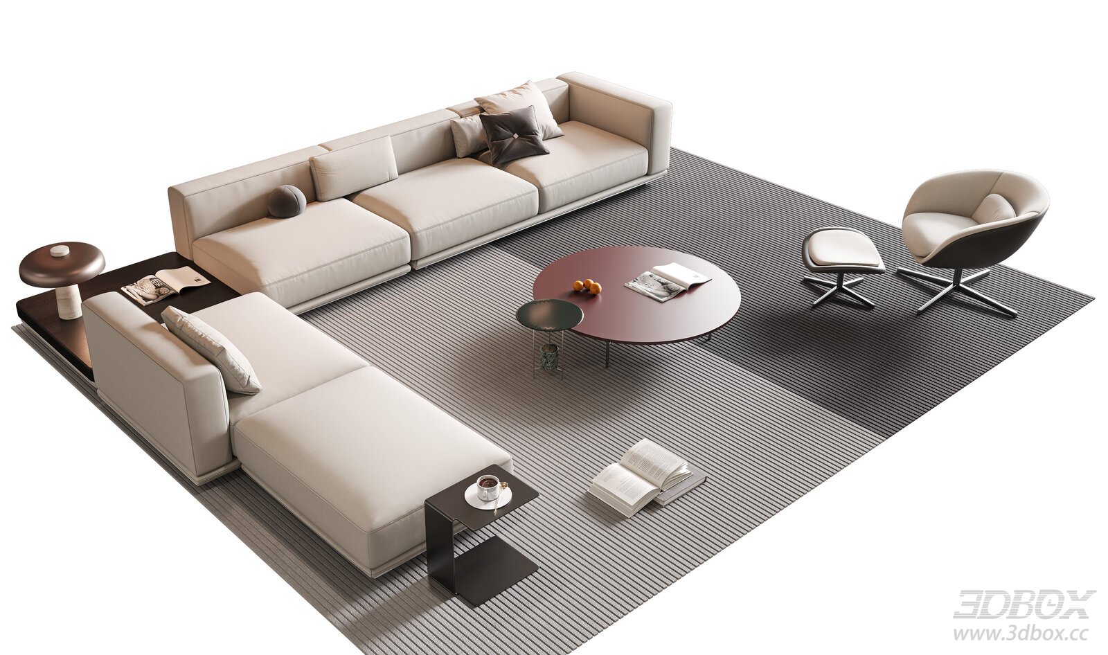Modern Sofa and Coffee Table Set