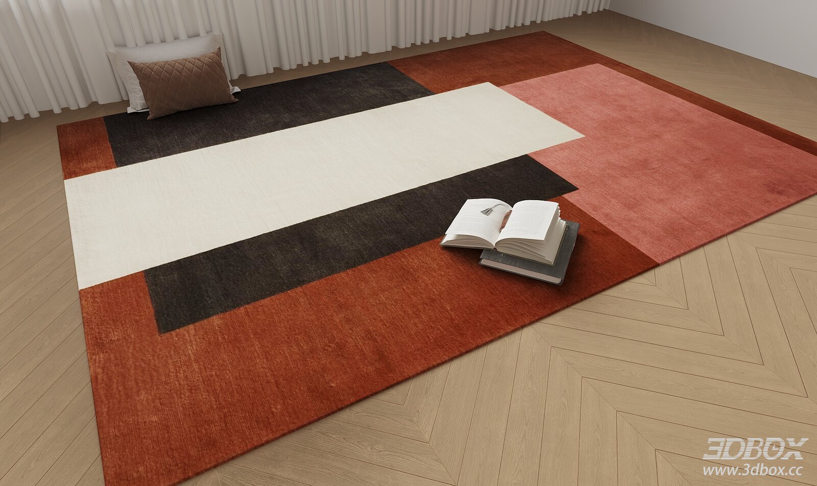 French Mid - Century Style Carpet