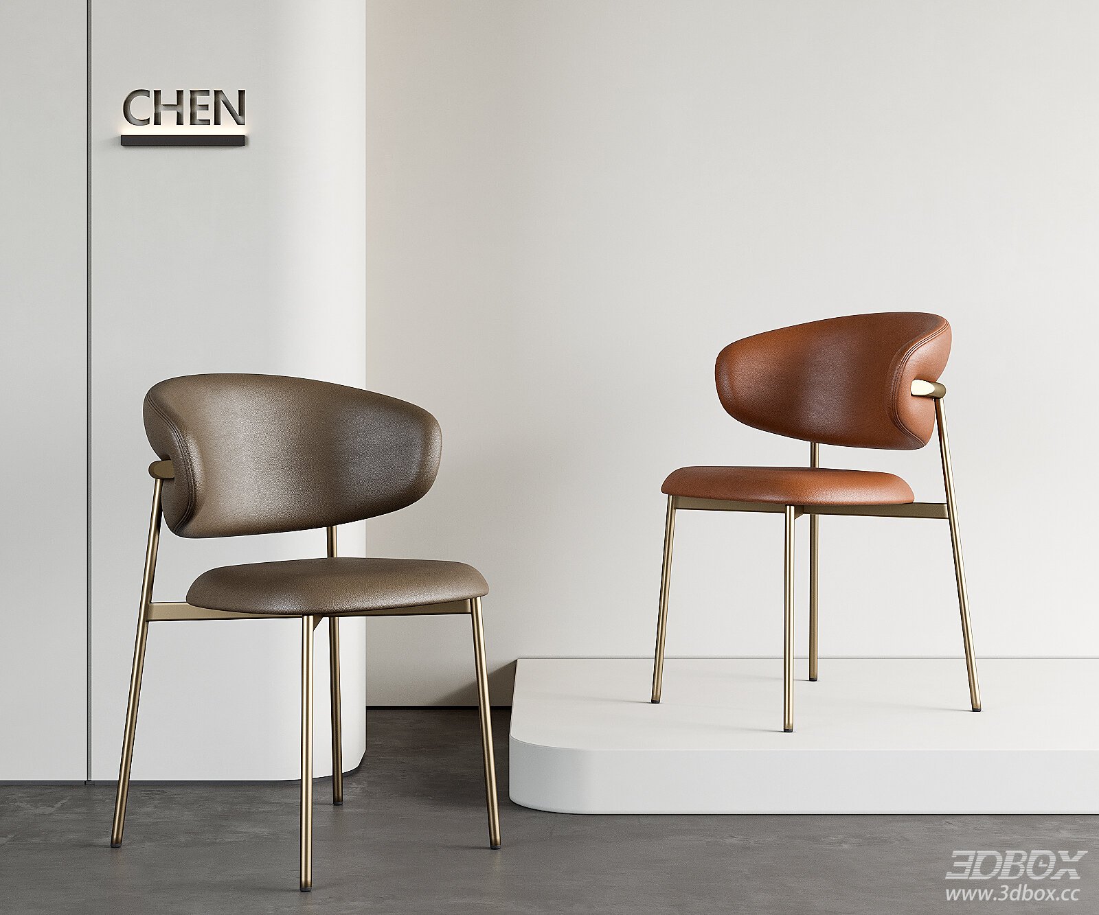 Modern Leather Dining Chairs