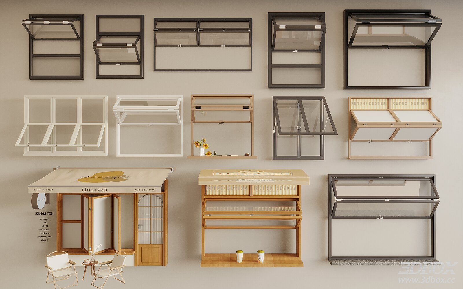 Modern Folding Windows