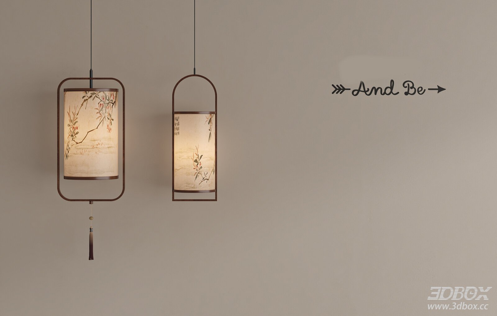 Wabi - Sabi Song - style Hanging Lamps