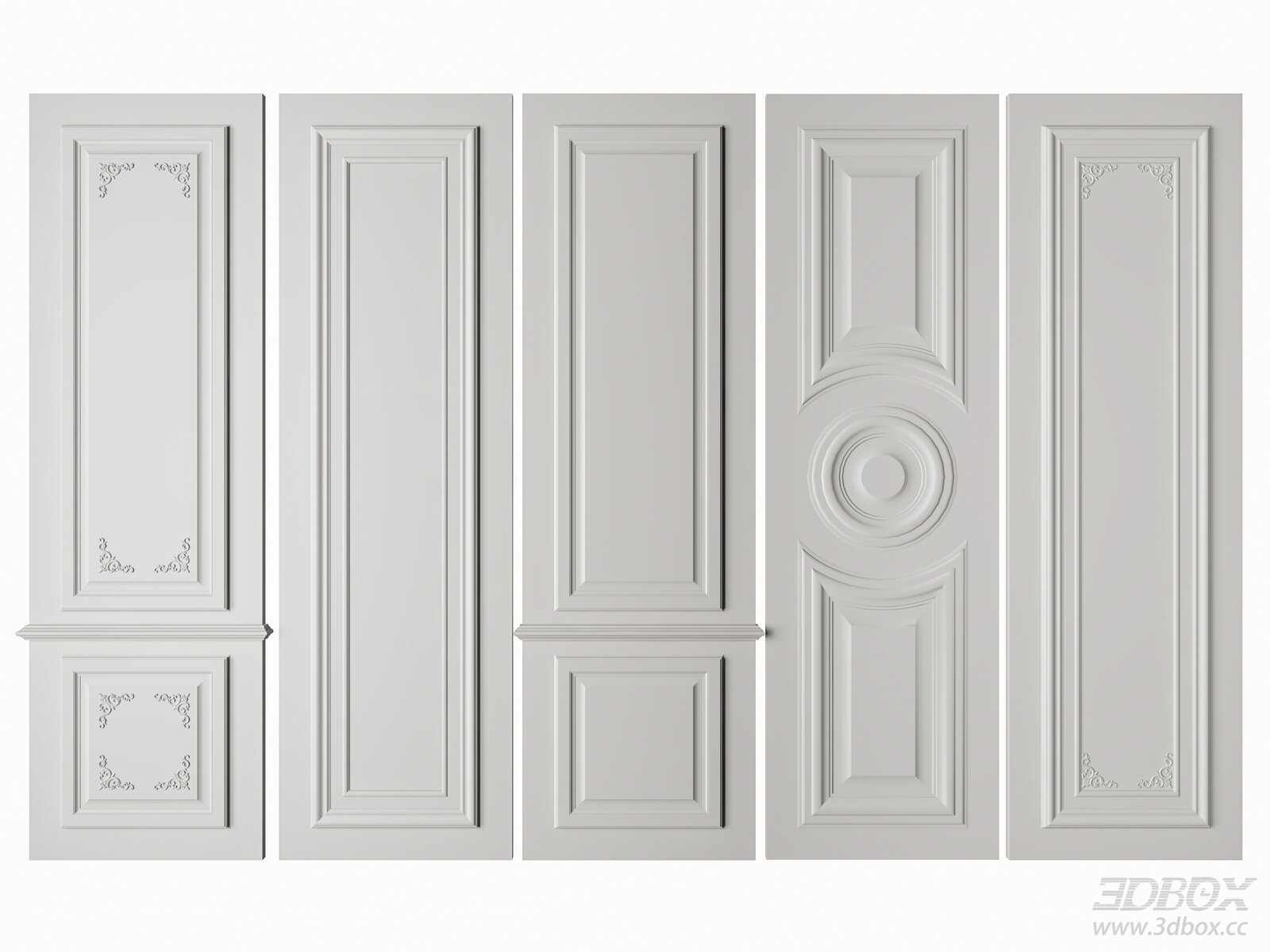European - style Wainscoting