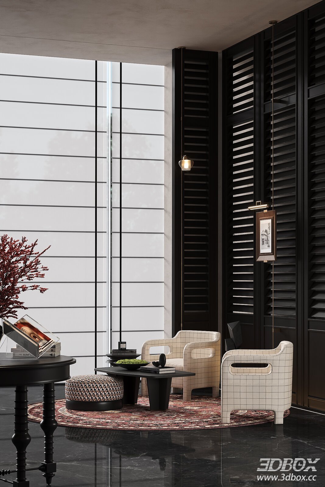 Modern Luxury Sales Office Negotiation Area