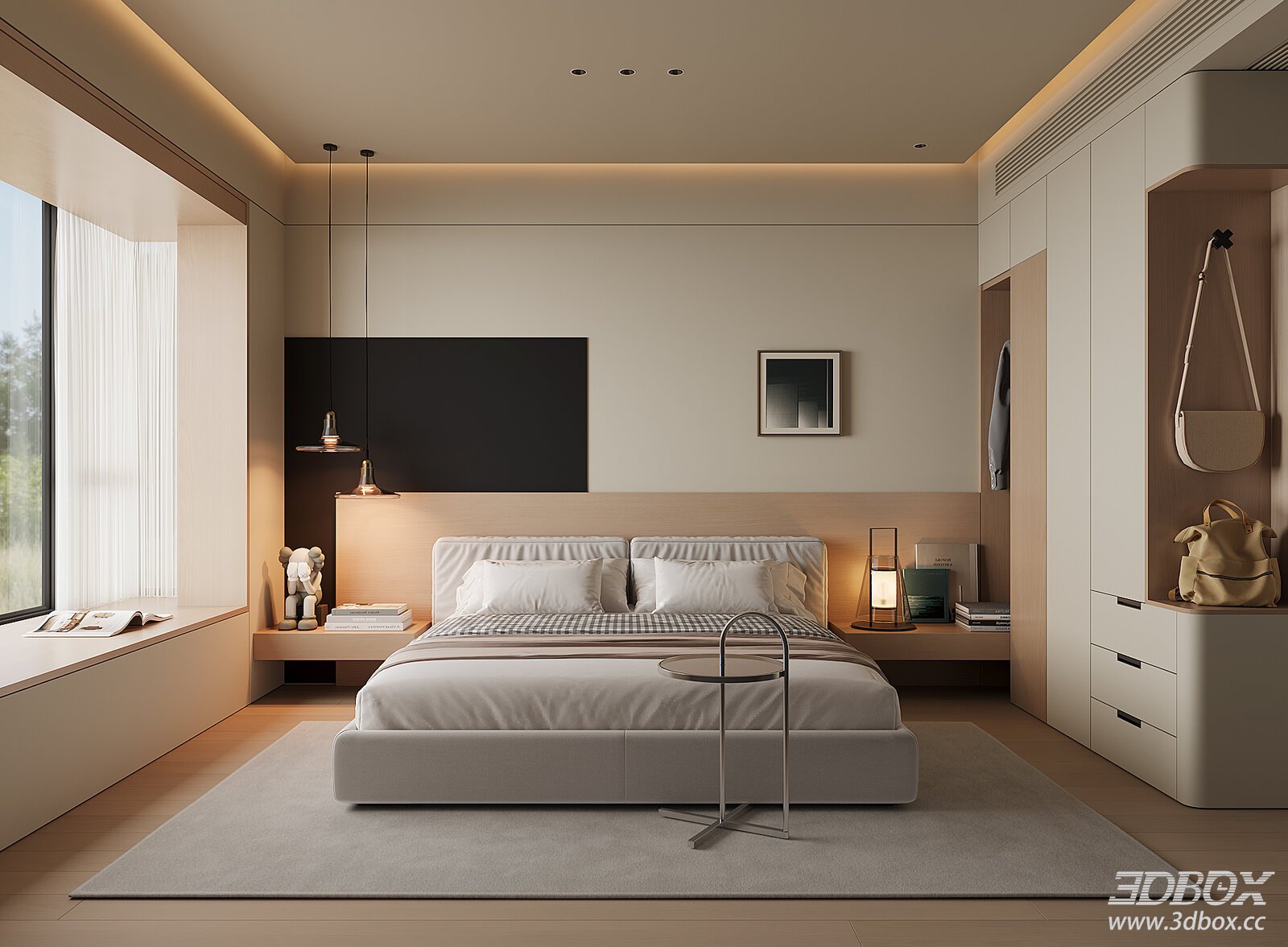Modern Minimalist Bedroom