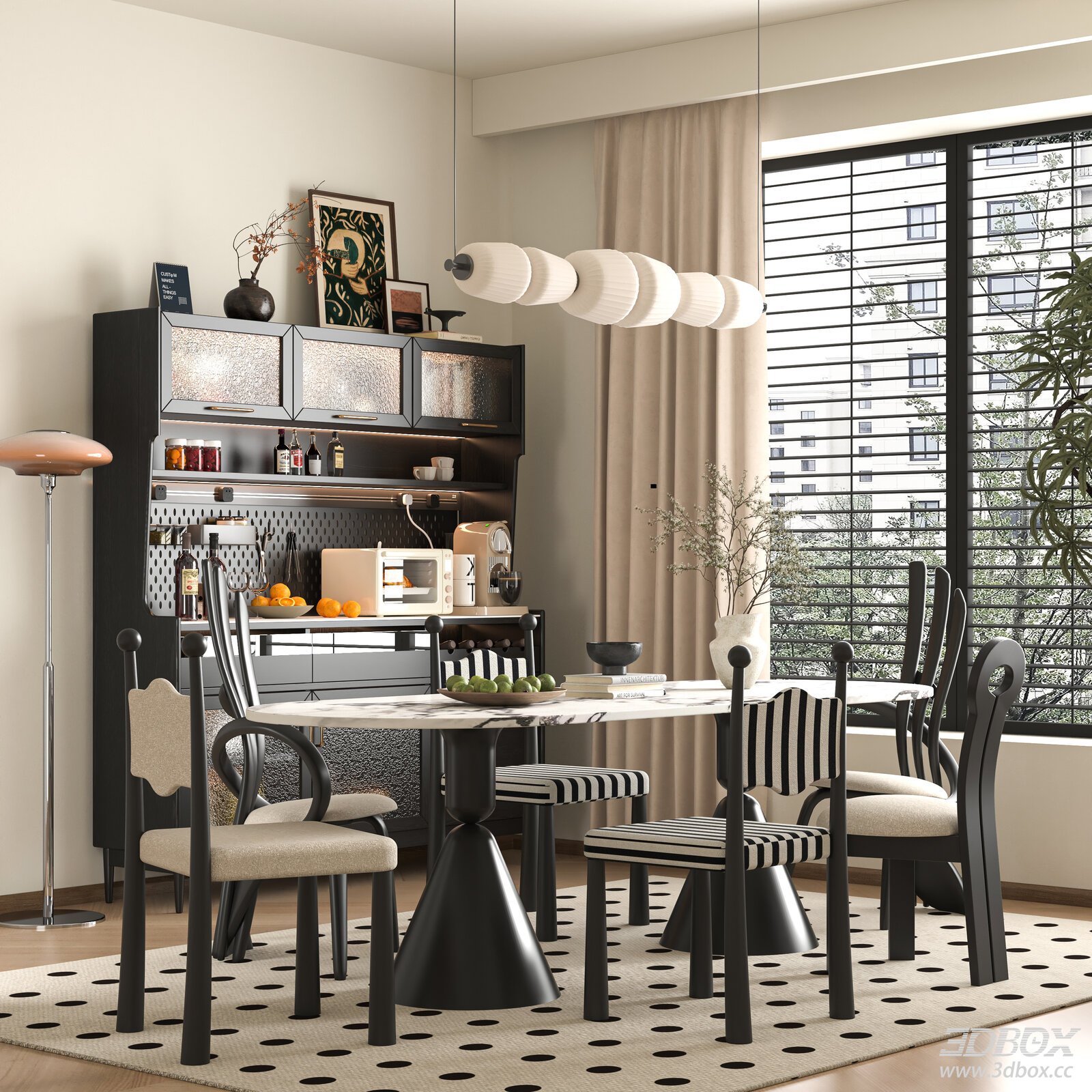 Mid - century Modern Dining Room