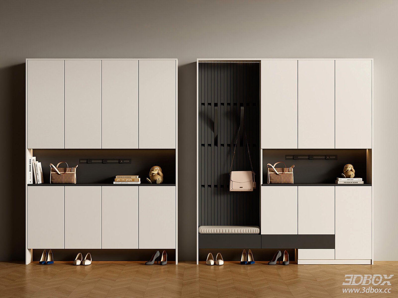 Modern Shoe Cabinet