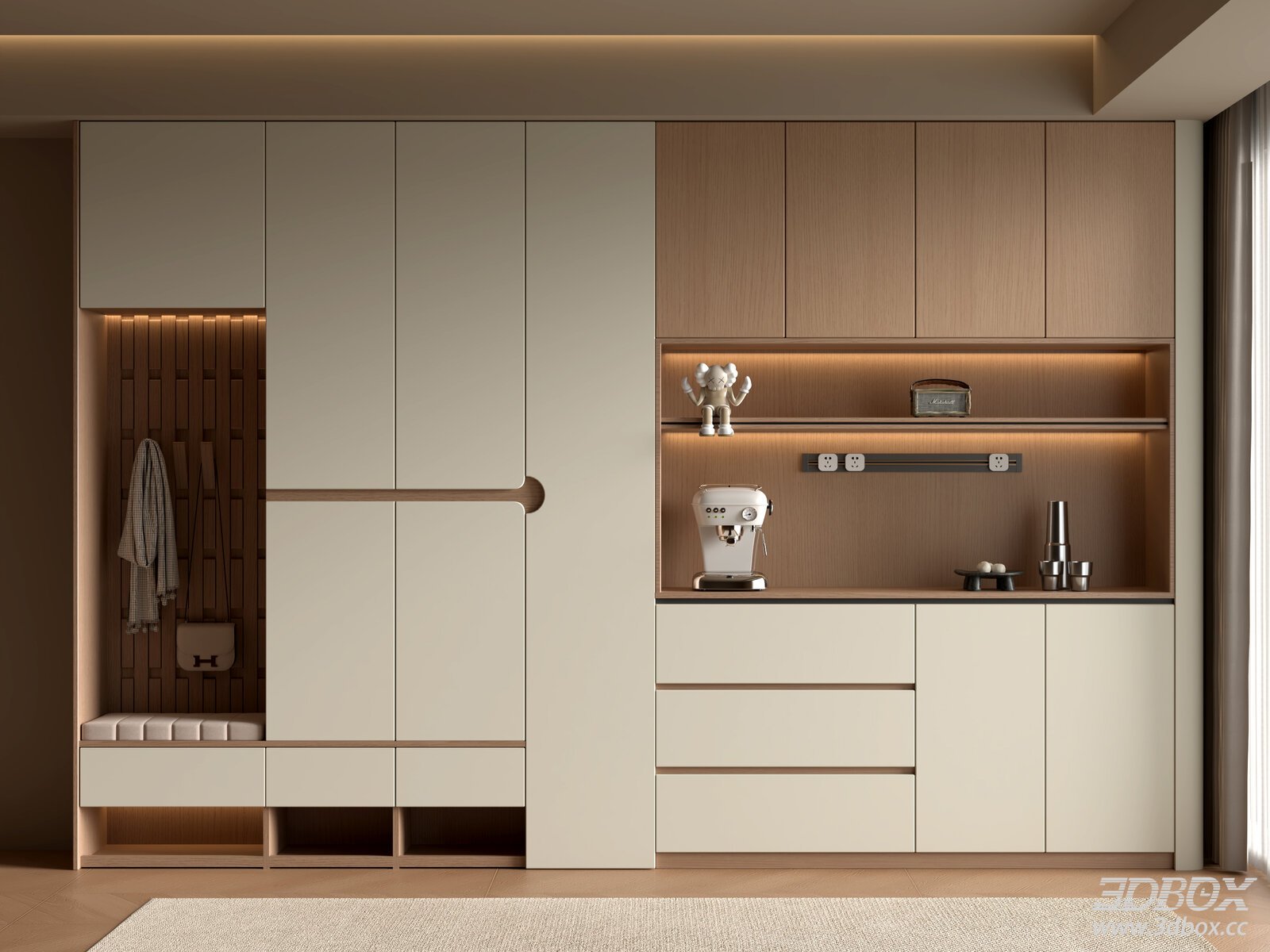 Modern Interior Scene