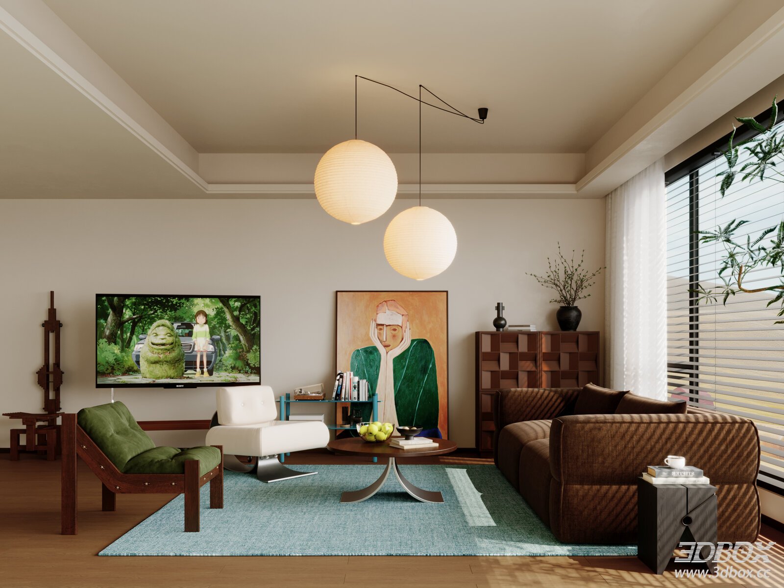 Modern Vintage Living Room