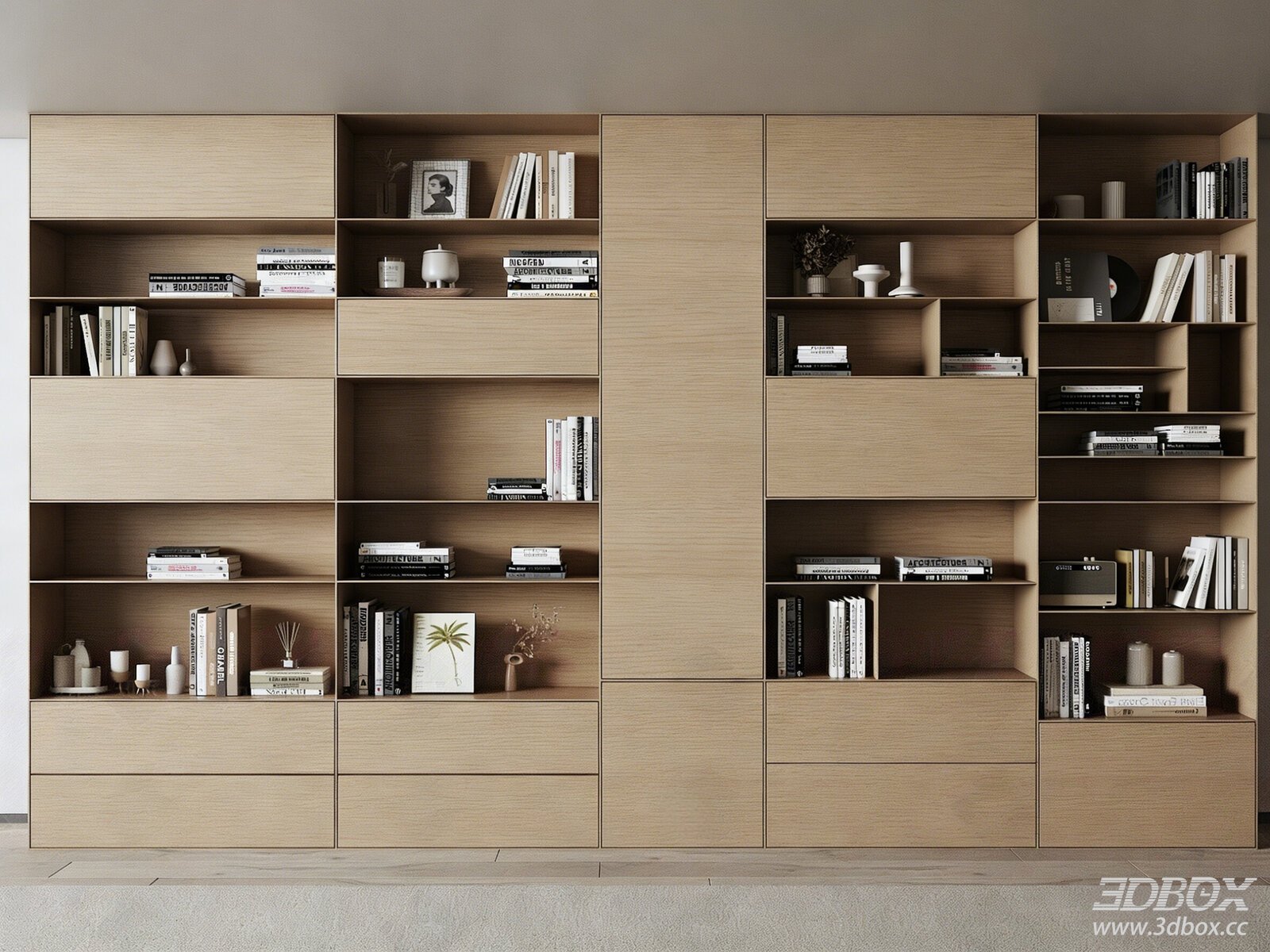 Modern Italian - style Bookcase