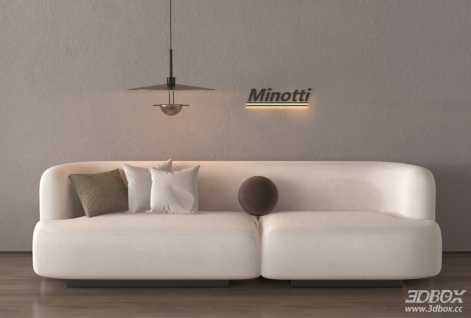 Modern Double - seater Sofa