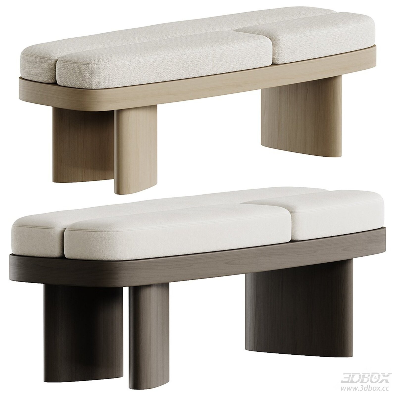 Modern Upholstered Bench