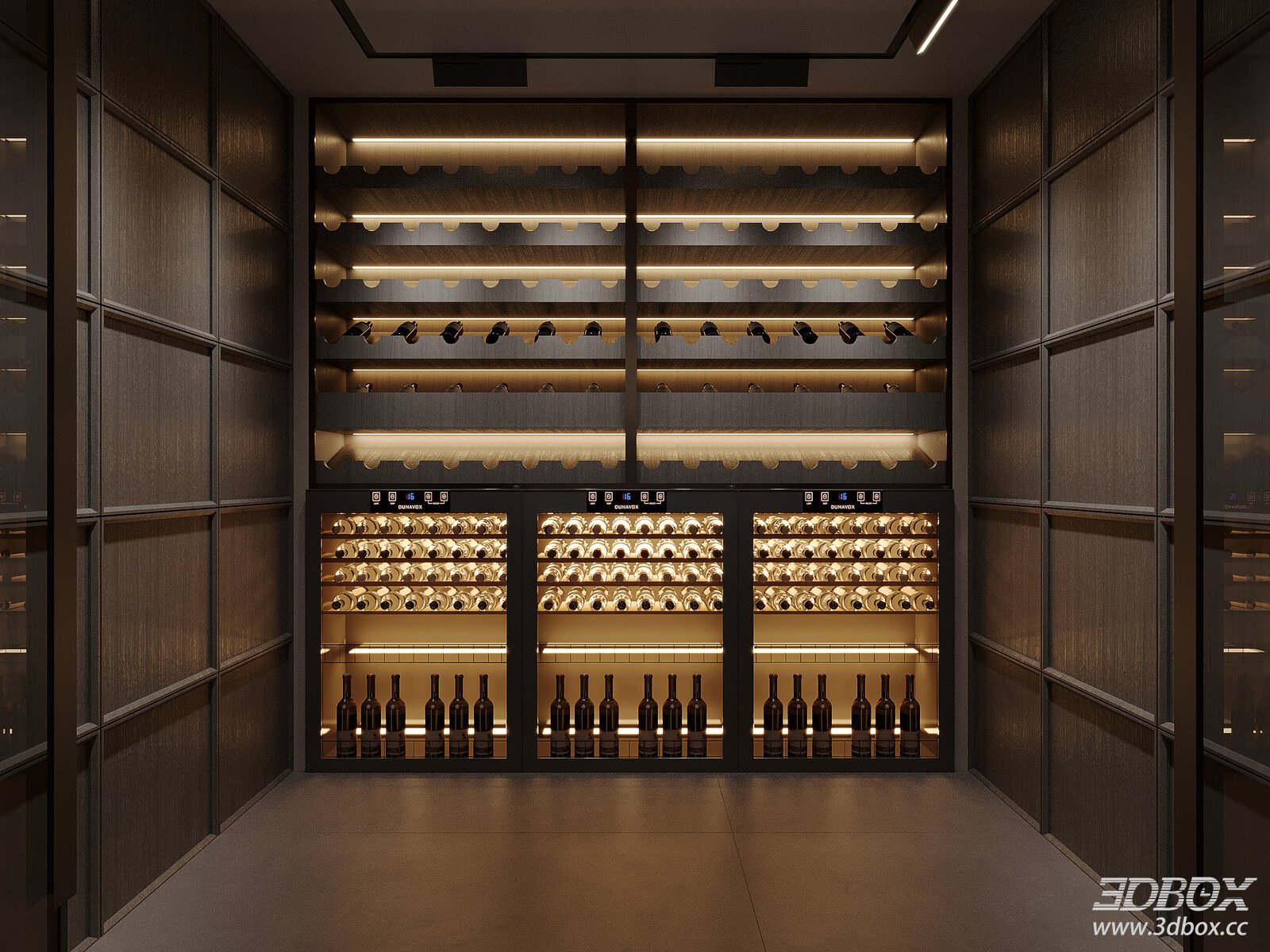 Modern Chinese - style Wine Cellar