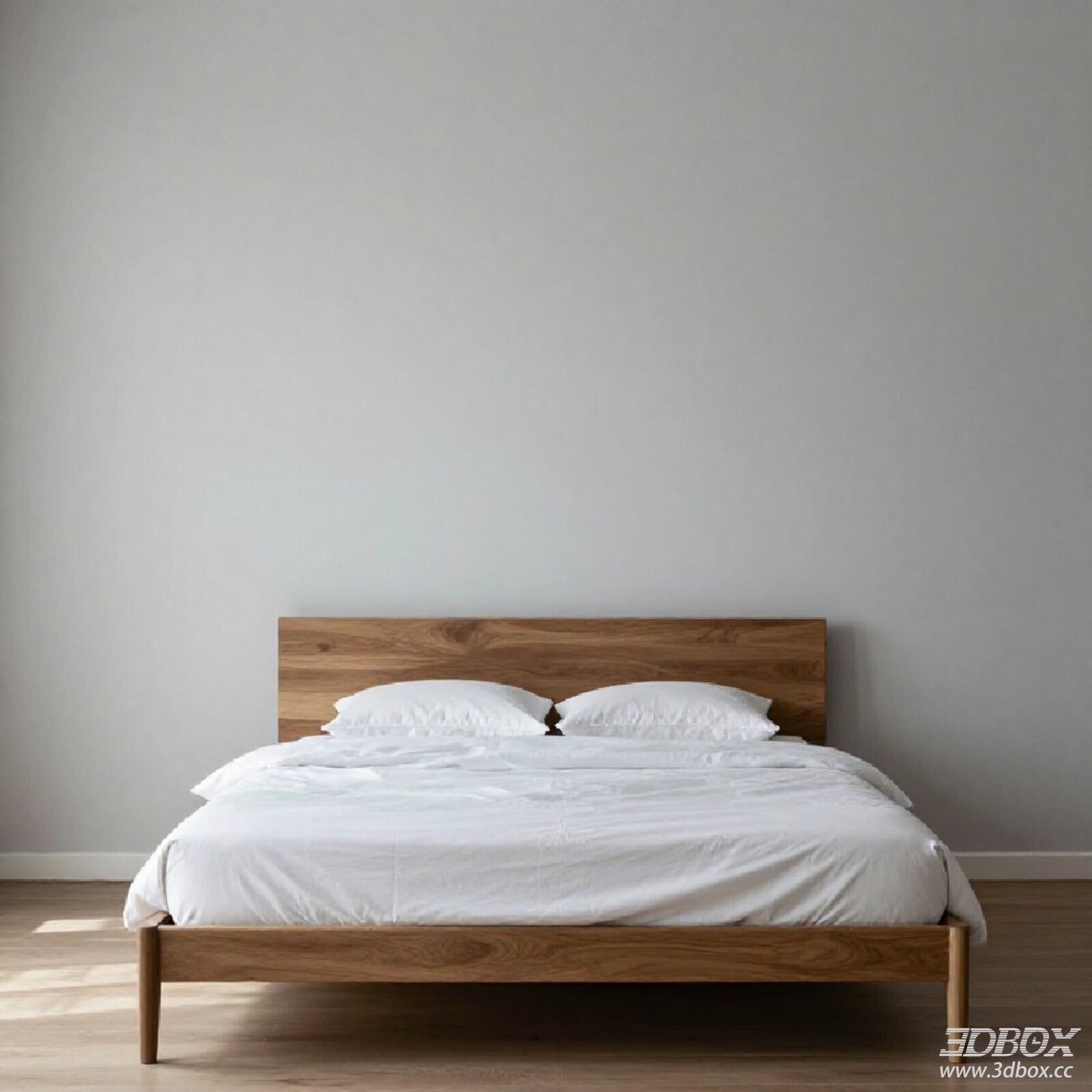 Modern Wooden Double Bed
