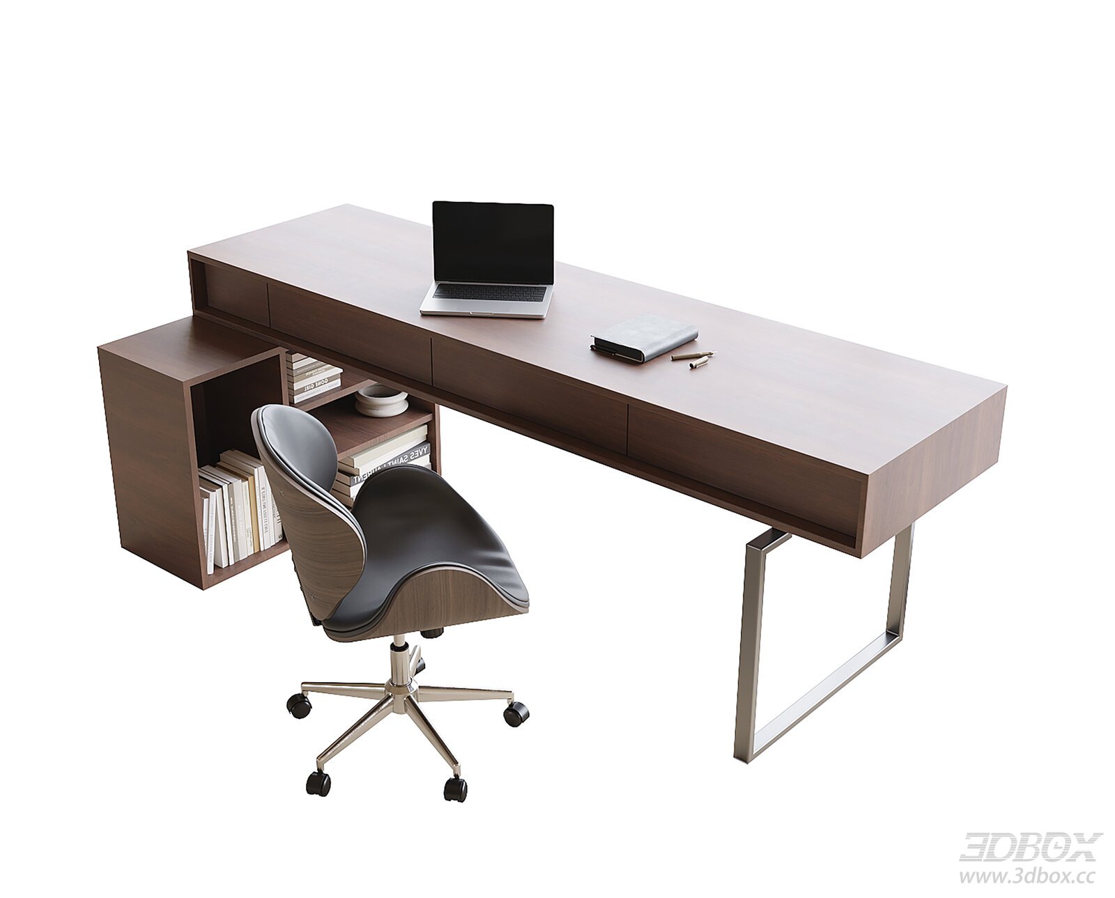Modern Desk and Chair Set