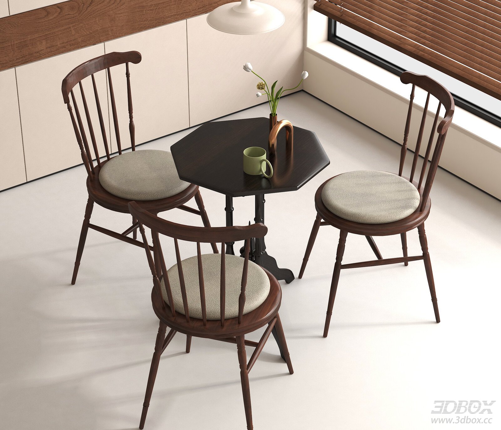 Chinese - style Leisure Table and Chairs