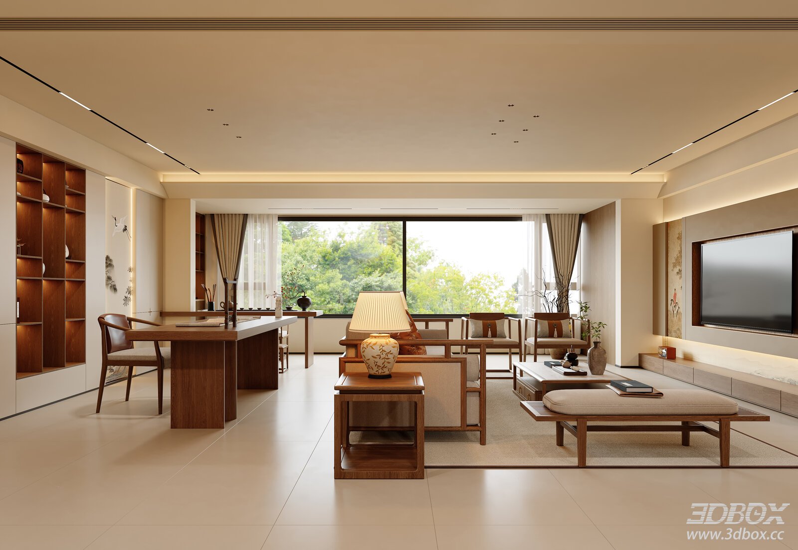 Song - style Aesthetic Living - Dining Room