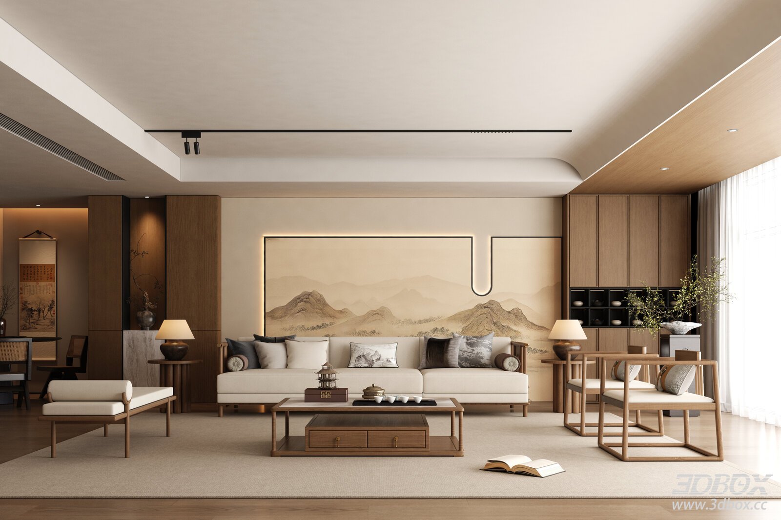 Modern Interior Scene
