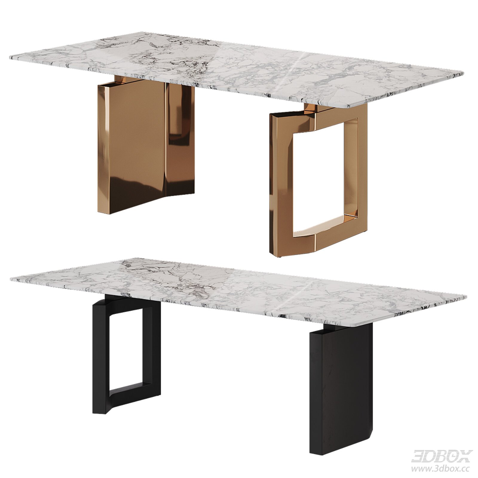 Luxury Rectangular Dining Table
