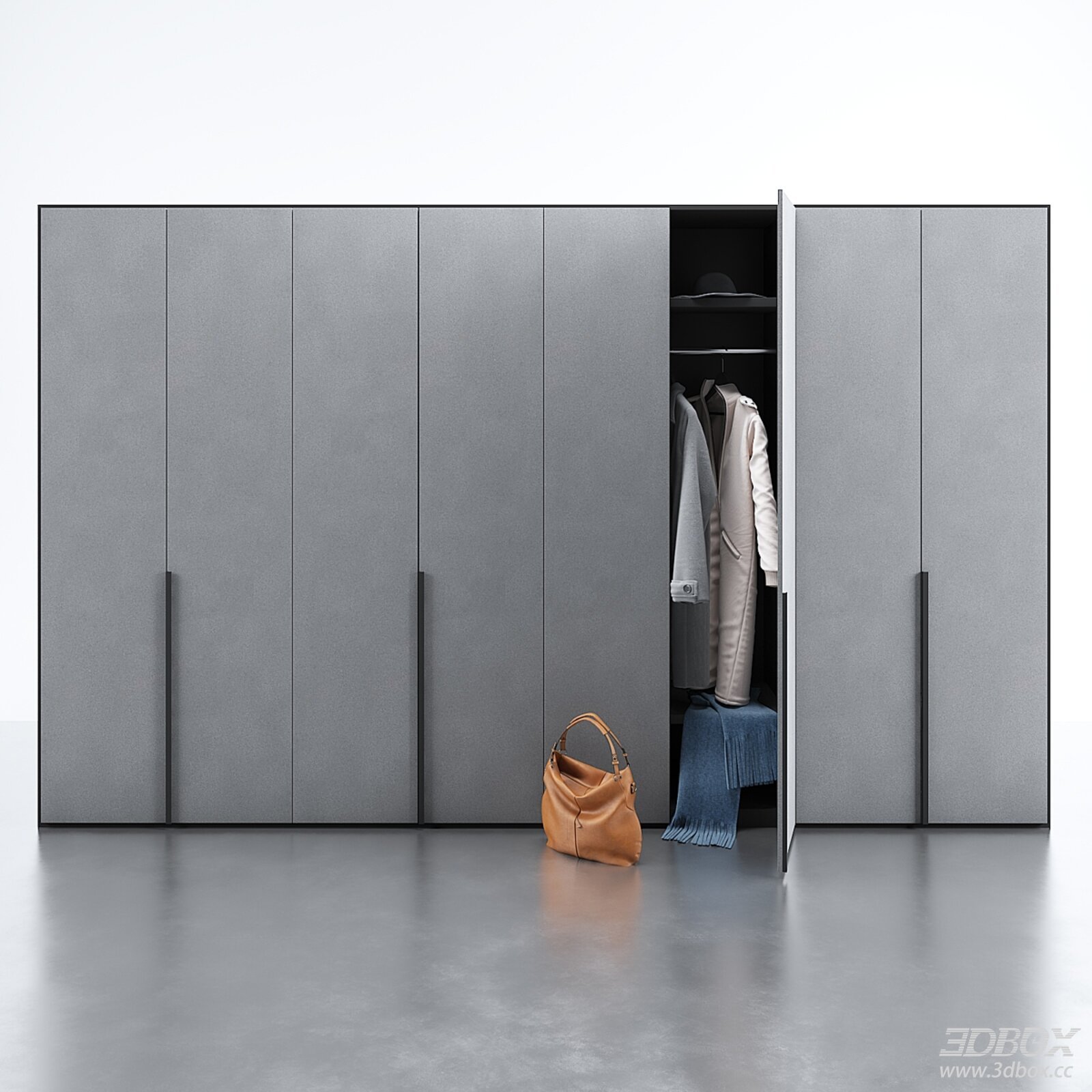 Modern Wardrobe with Minimalist Design