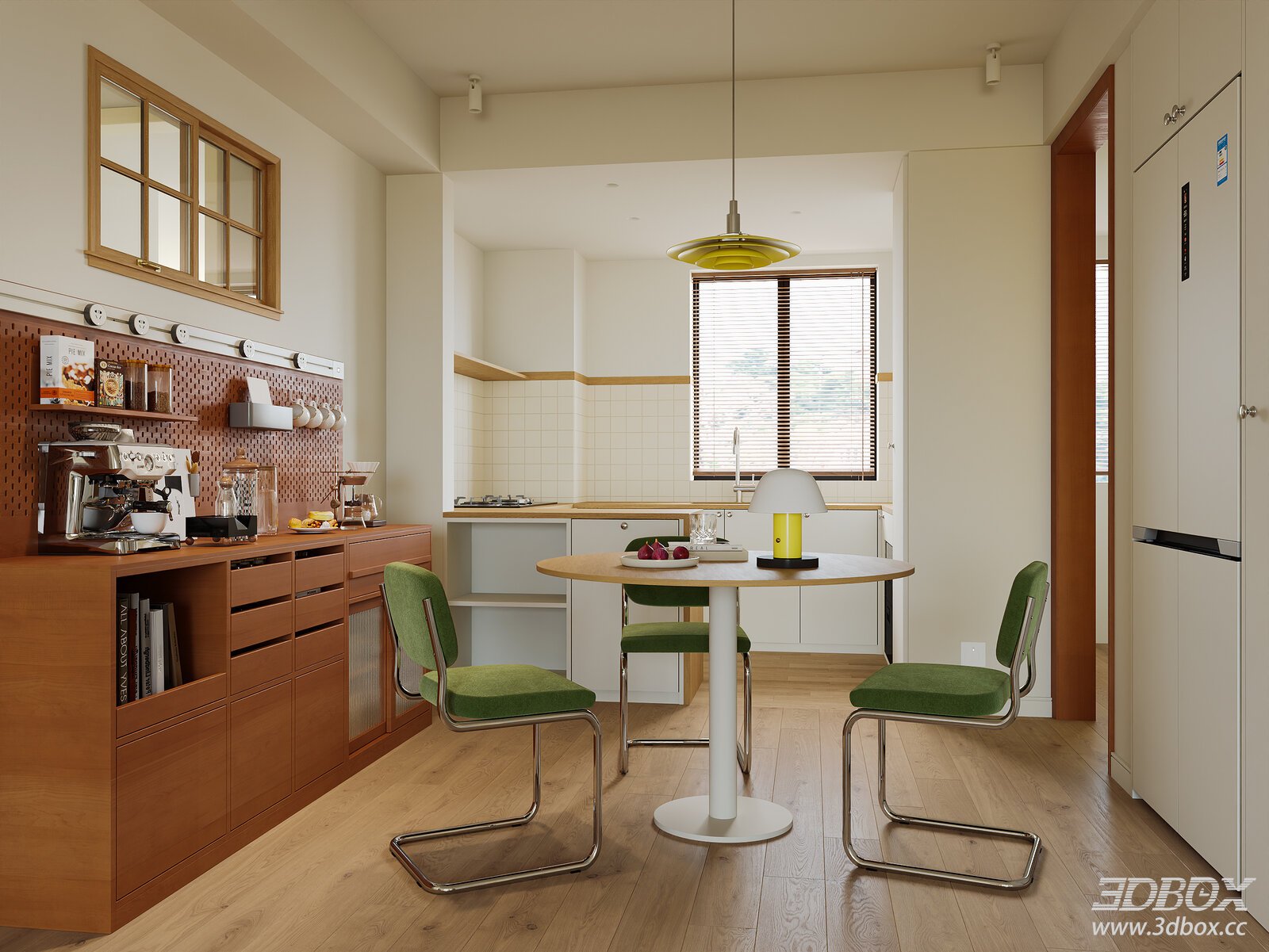 Modern Kitchen and Dining Space