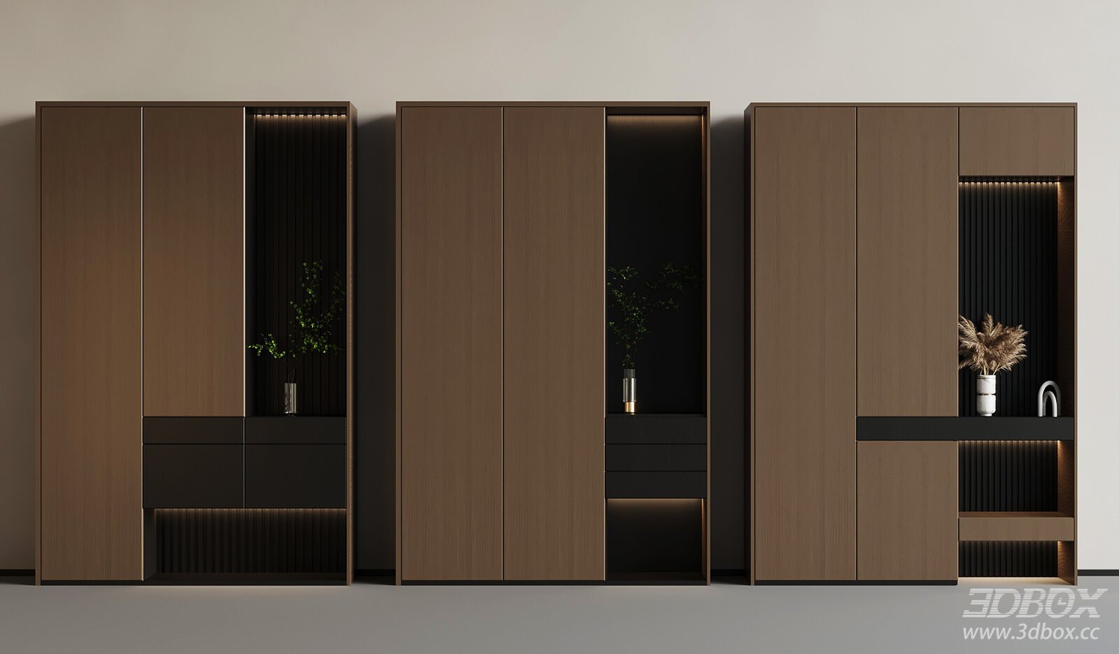 Modern Italian - style Entryway Cabinet