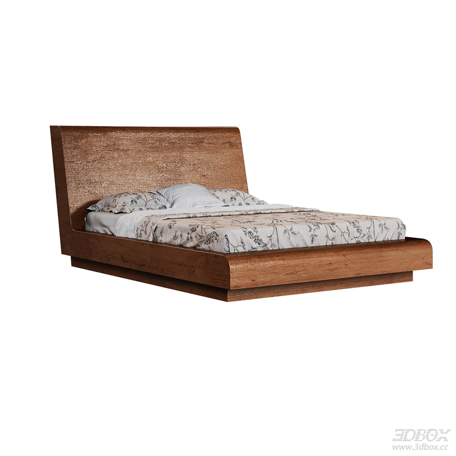 Nordic Simple Double Bed