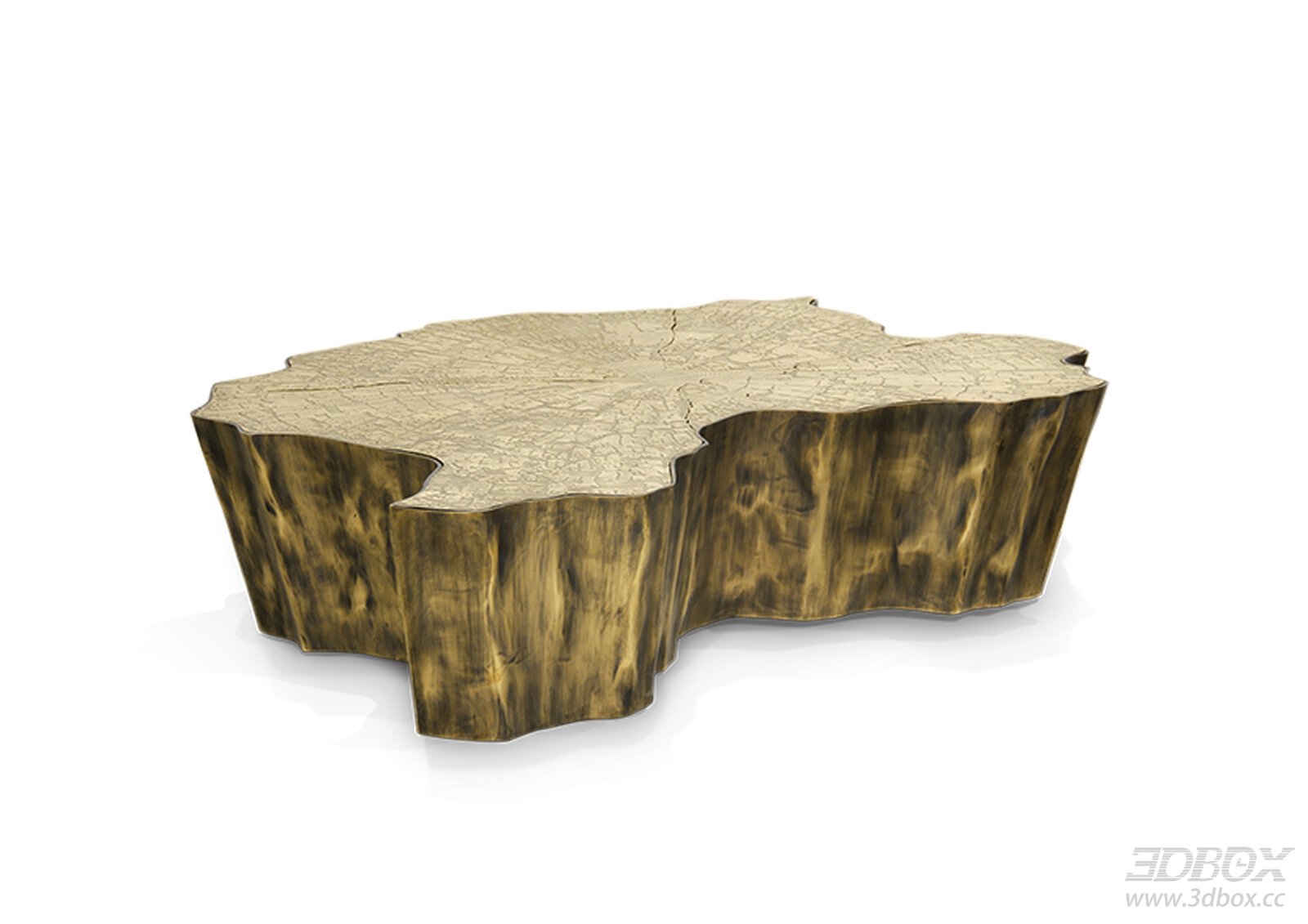 Modern Solid Wood Coffee Table