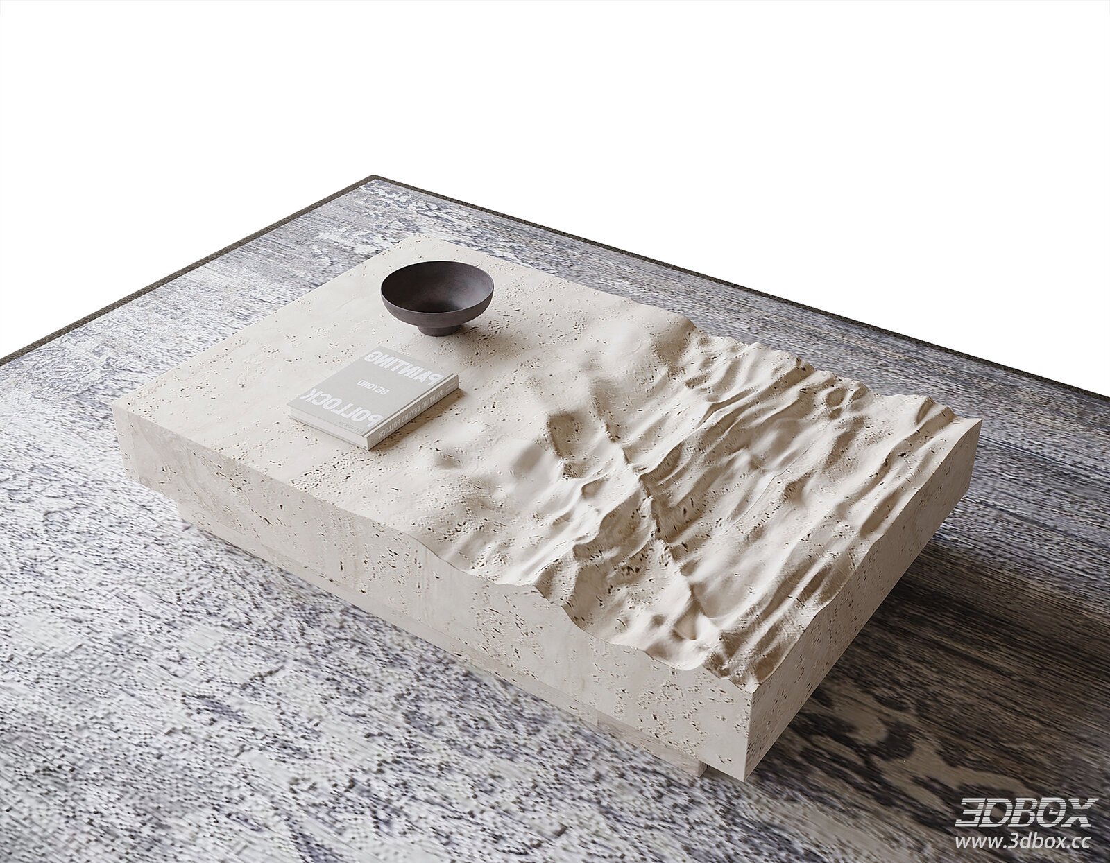Modern Stone Coffee Table