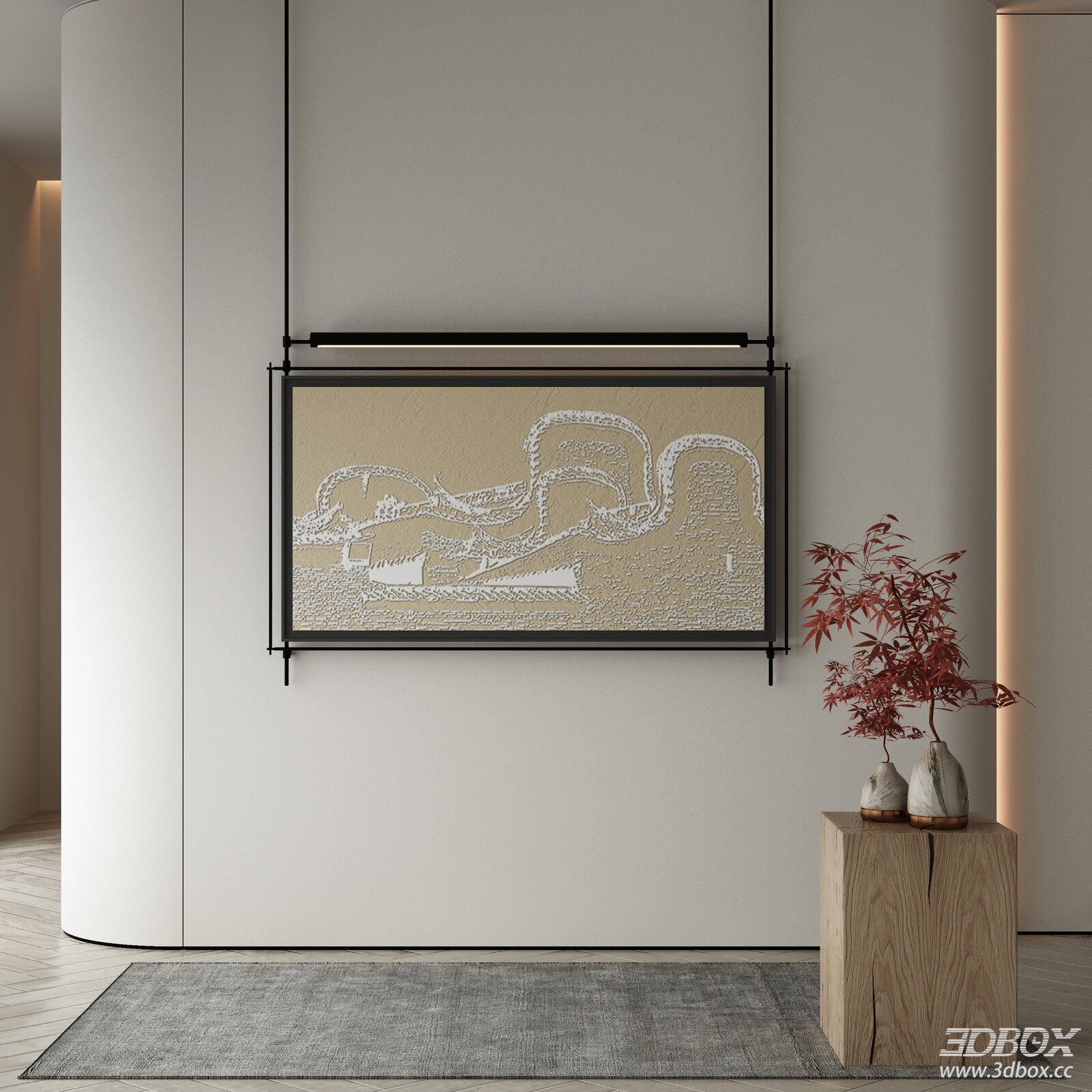 Abstract Chinese - style Decorative Painting