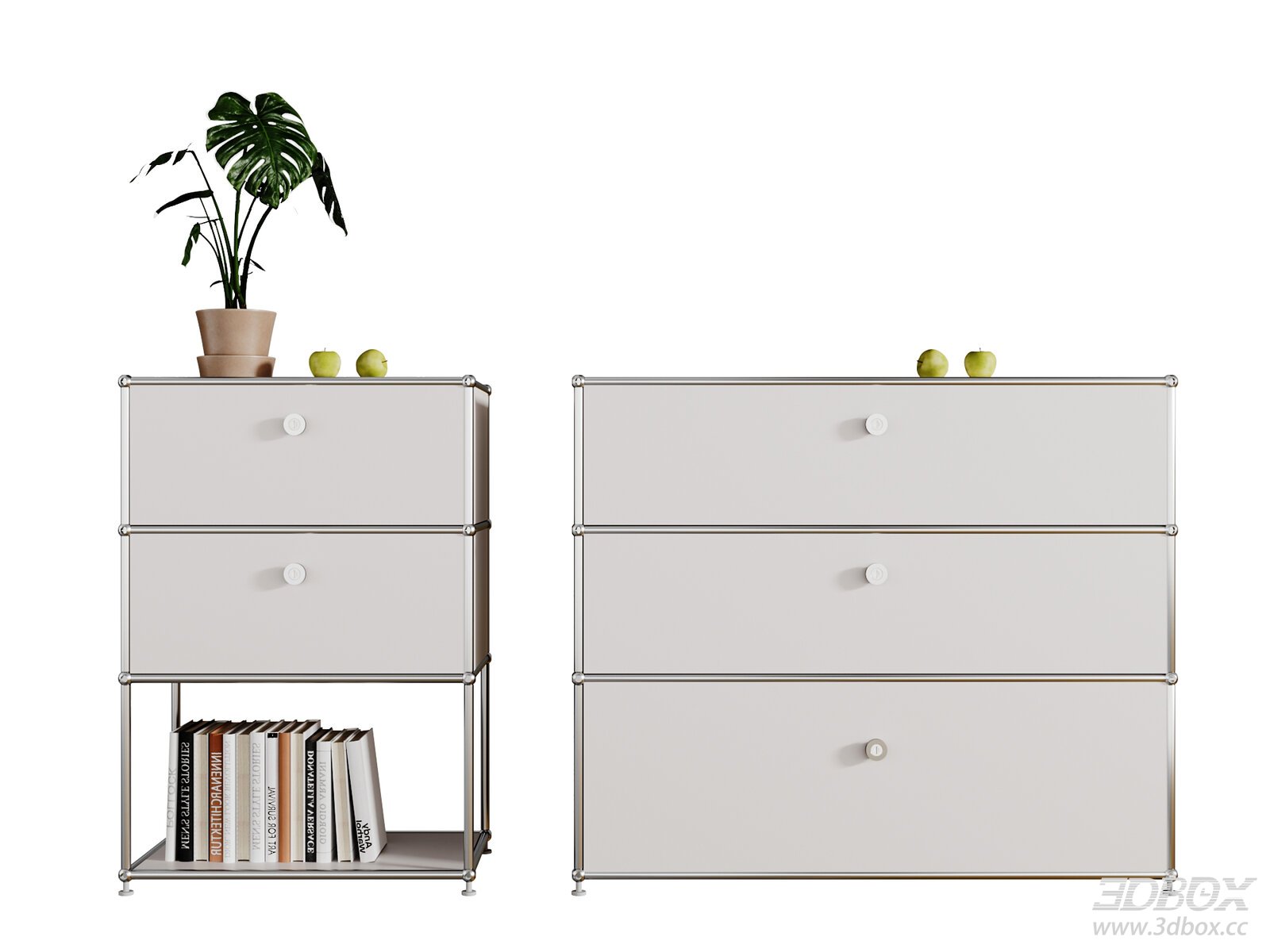 Modern Sideboard with Metal Frame